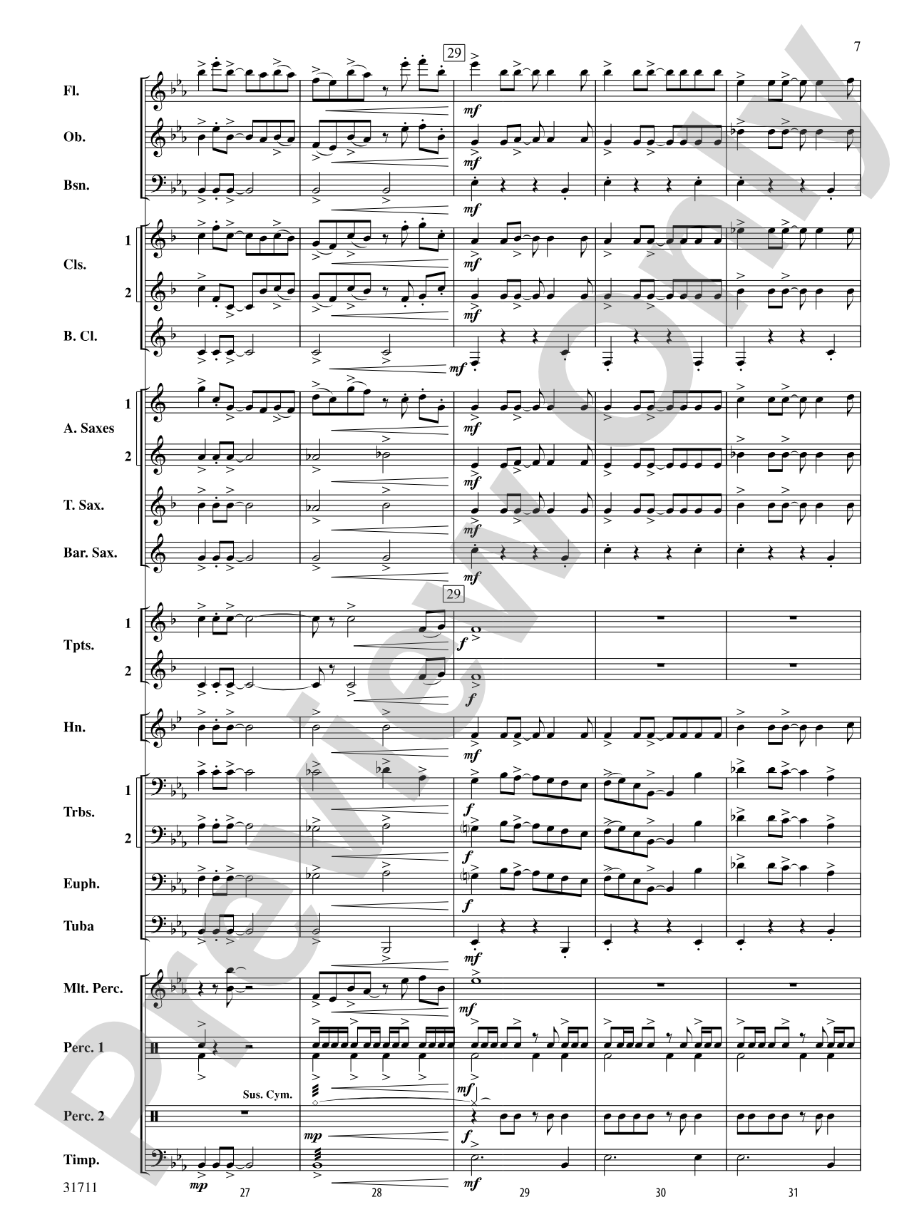 Celebration and Song: Concert Band Conductor Score & Parts