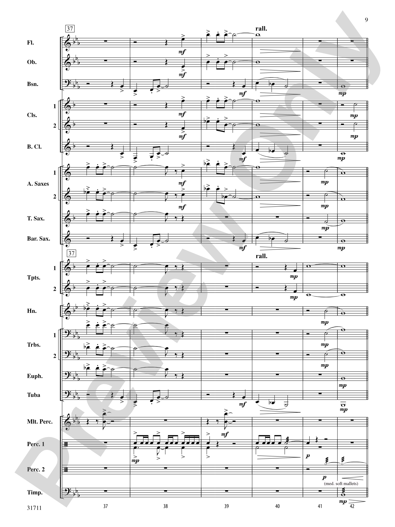 Celebration and Song: Concert Band Conductor Score & Parts