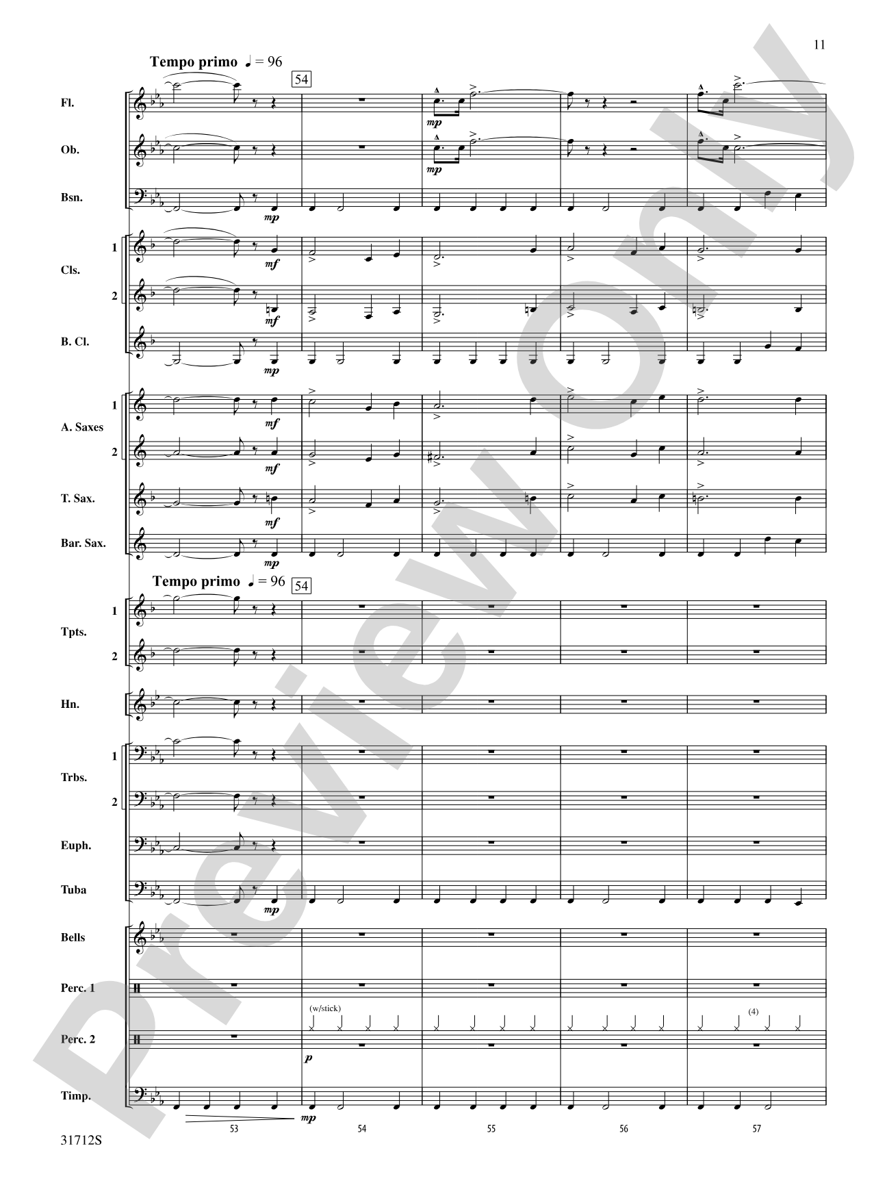 The Swords of Stavanger: Concert Band Conductor Score & Parts
