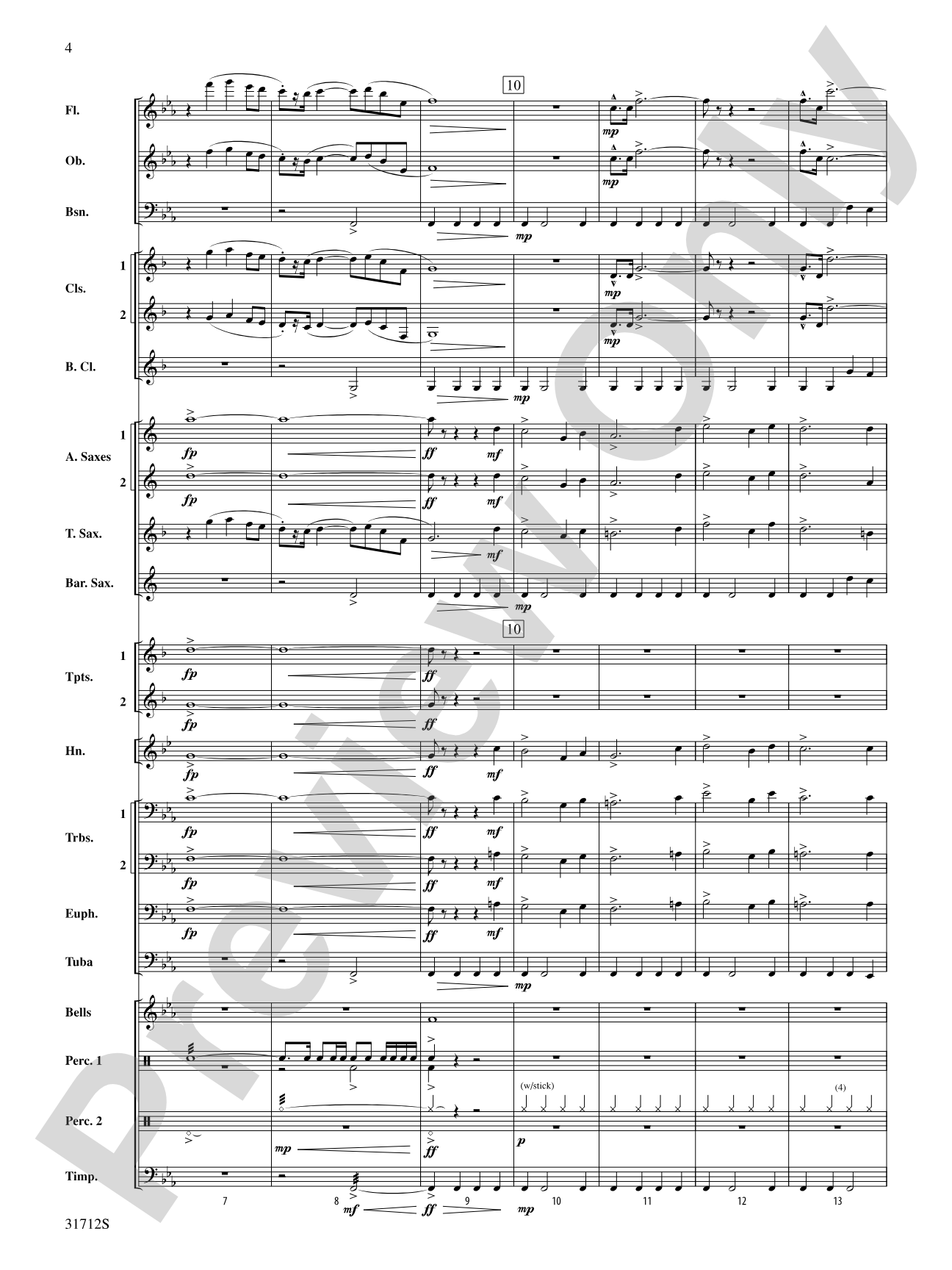 The Swords of Stavanger: Concert Band Conductor Score & Parts