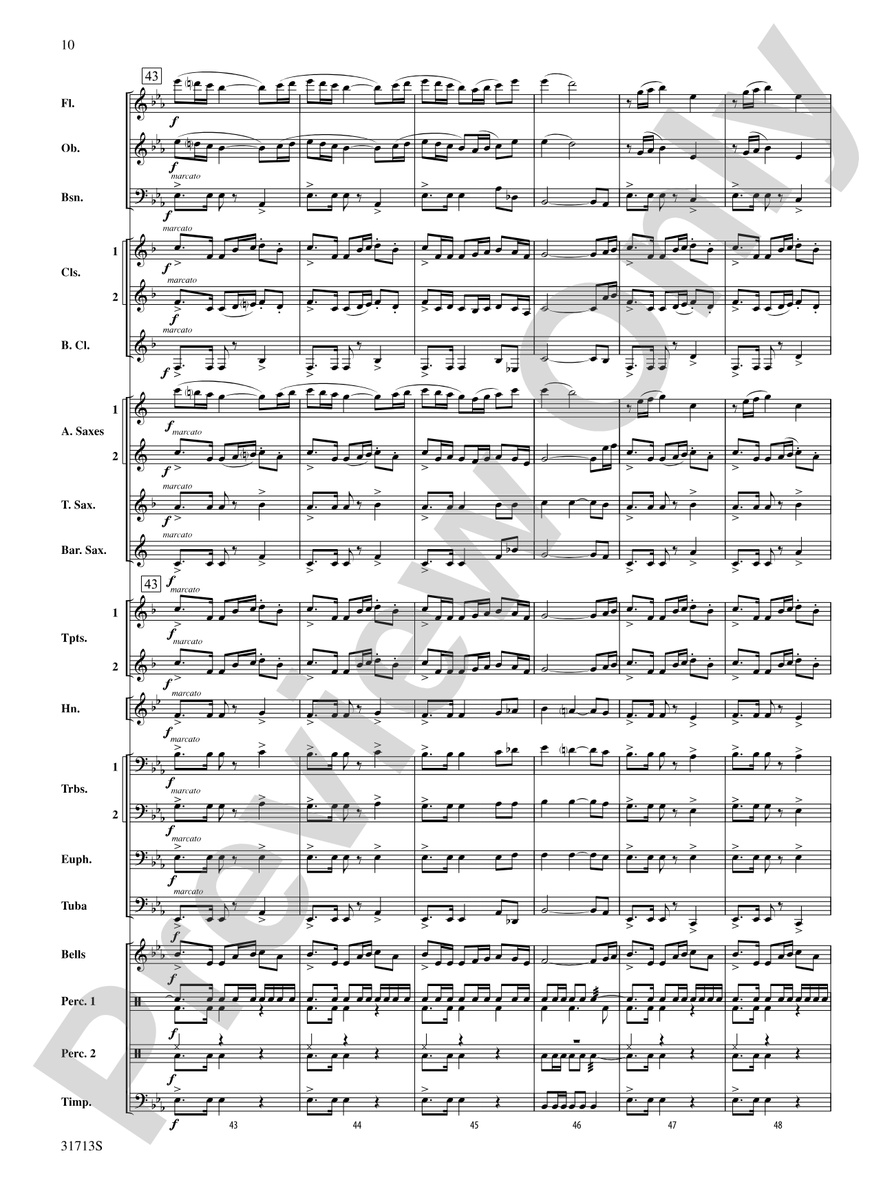 A Jamestown Trilogy: Concert Band Conductor Score & Parts