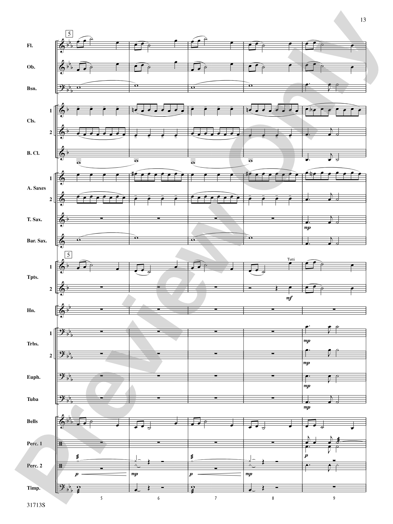 A Jamestown Trilogy: Concert Band Conductor Score & Parts