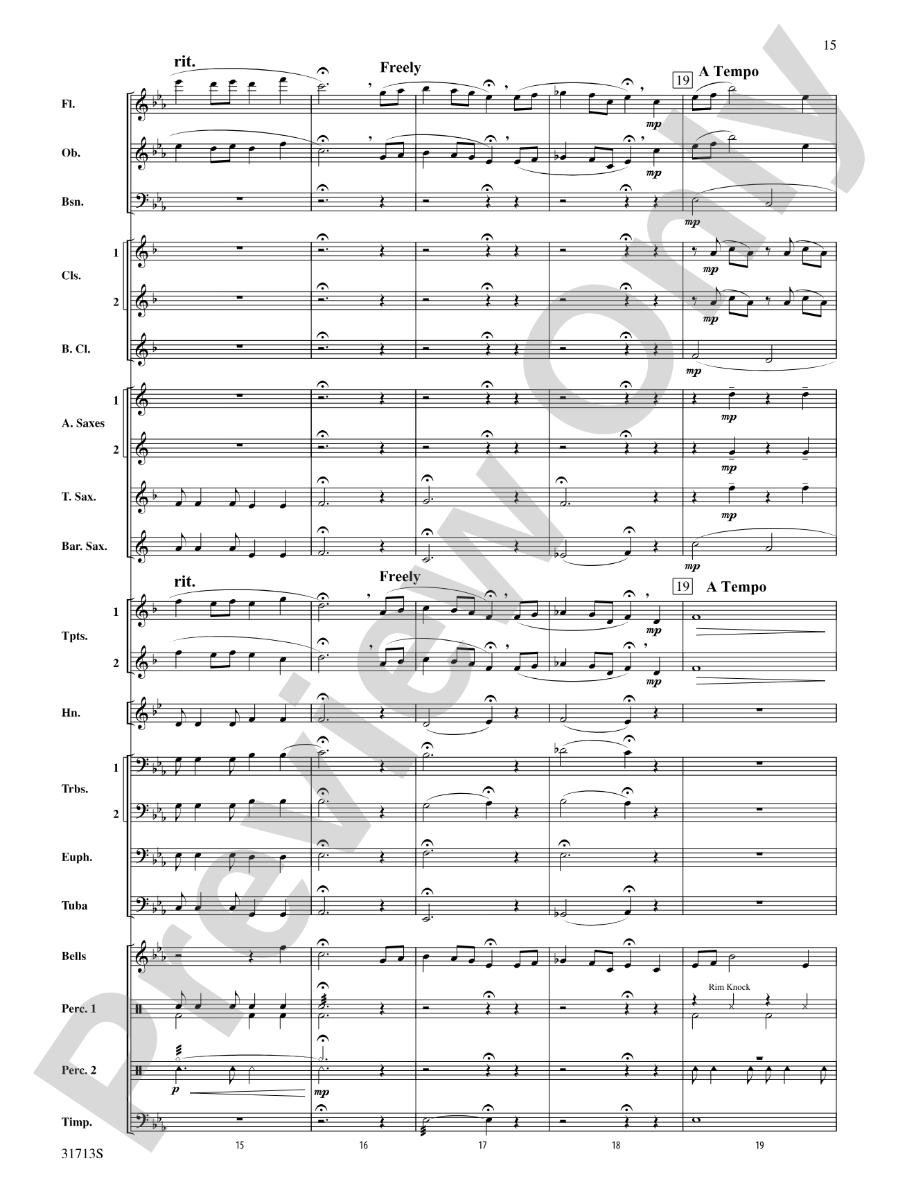 A Jamestown Trilogy: Concert Band Conductor Score & Parts