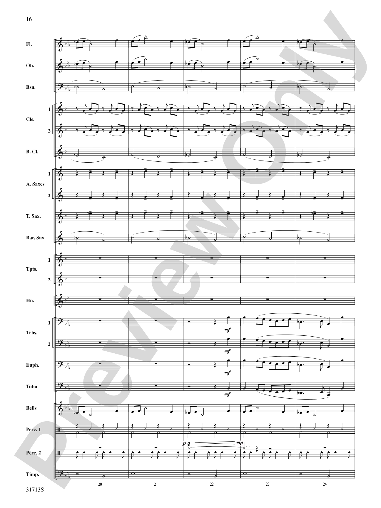 A Jamestown Trilogy: Concert Band Conductor Score & Parts