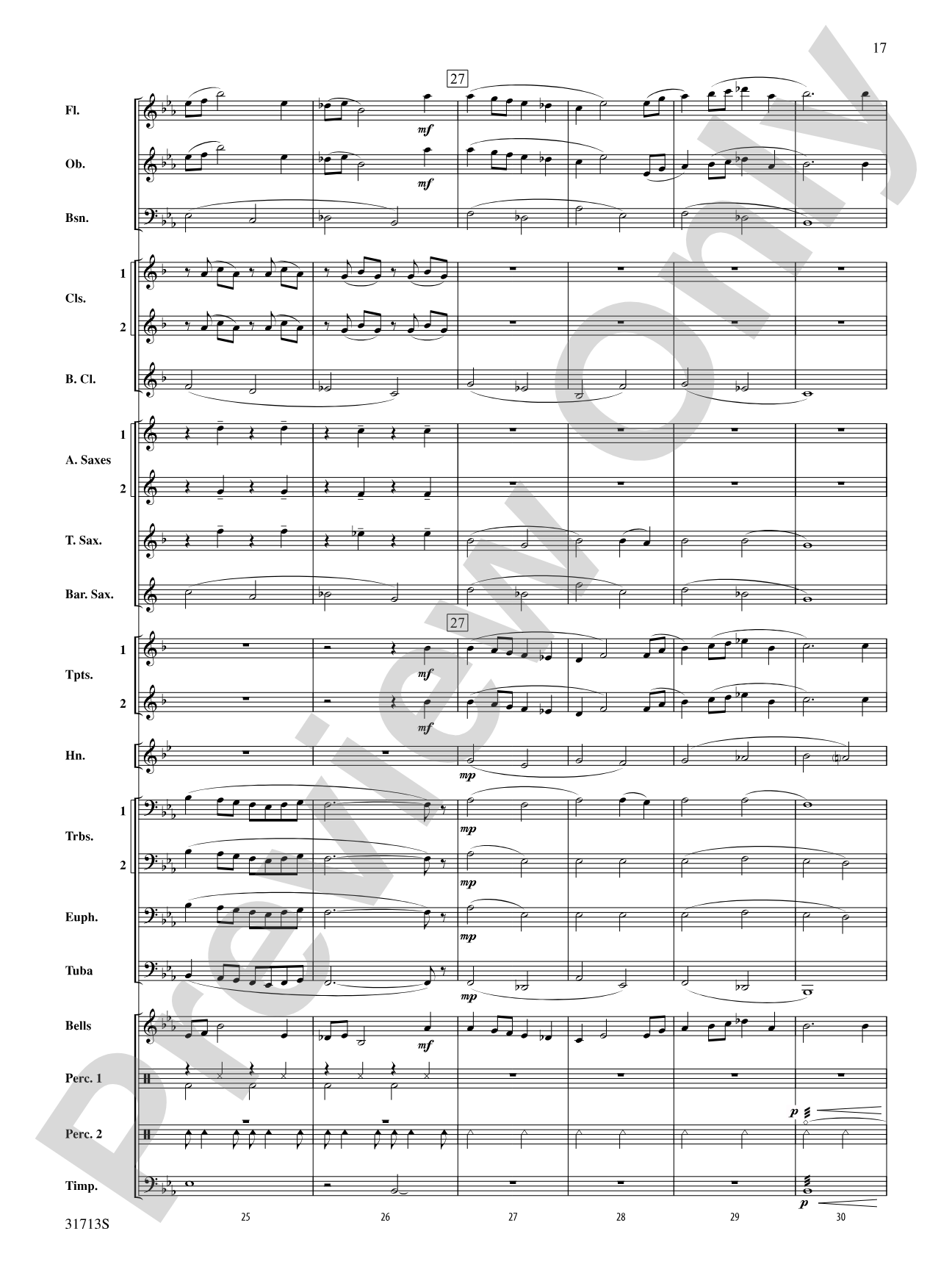 A Jamestown Trilogy: Concert Band Conductor Score & Parts