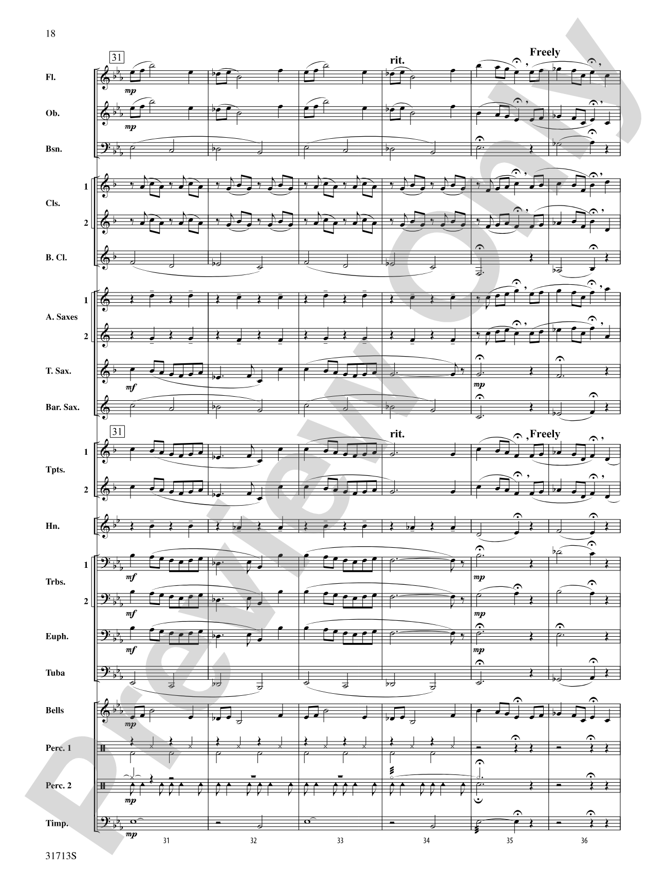 A Jamestown Trilogy: Concert Band Conductor Score & Parts