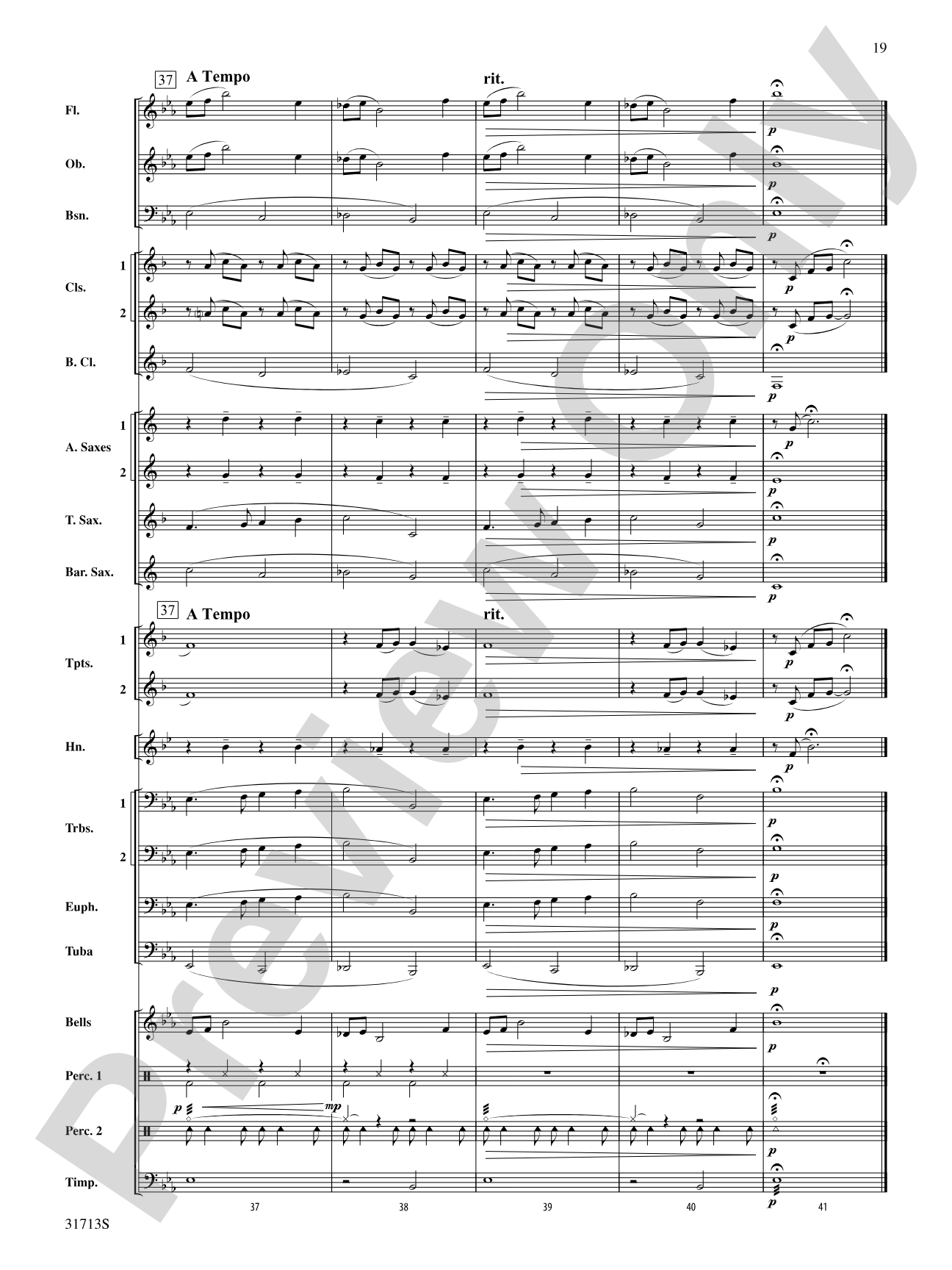 A Jamestown Trilogy: Concert Band Conductor Score & Parts