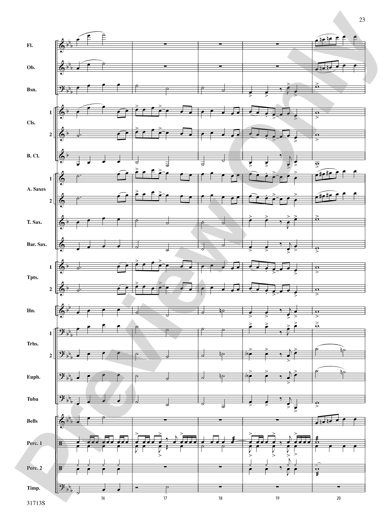 A Jamestown Trilogy: Concert Band Conductor Score & Parts