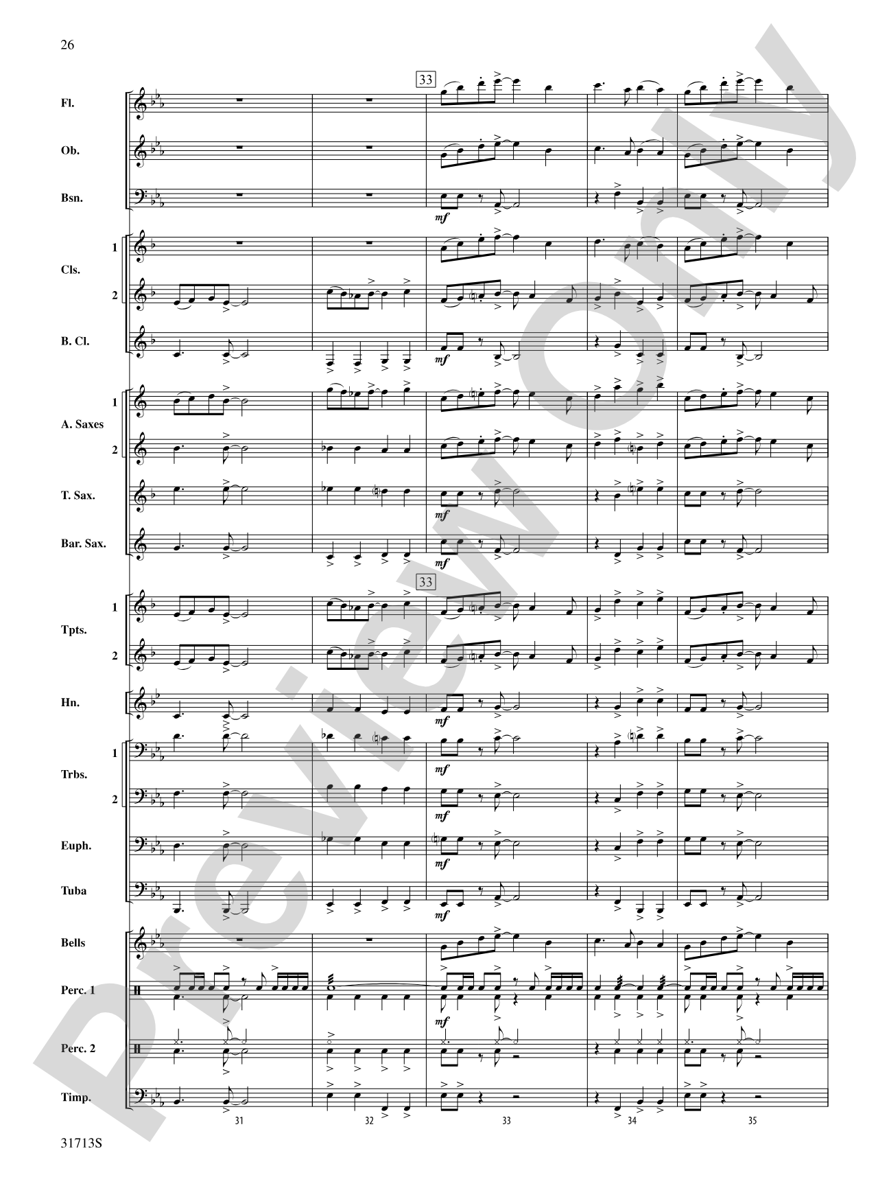 A Jamestown Trilogy: Concert Band Conductor Score & Parts