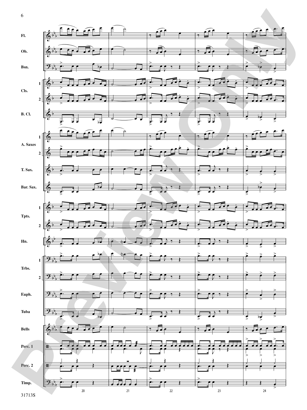 A Jamestown Trilogy: Concert Band Conductor Score & Parts
