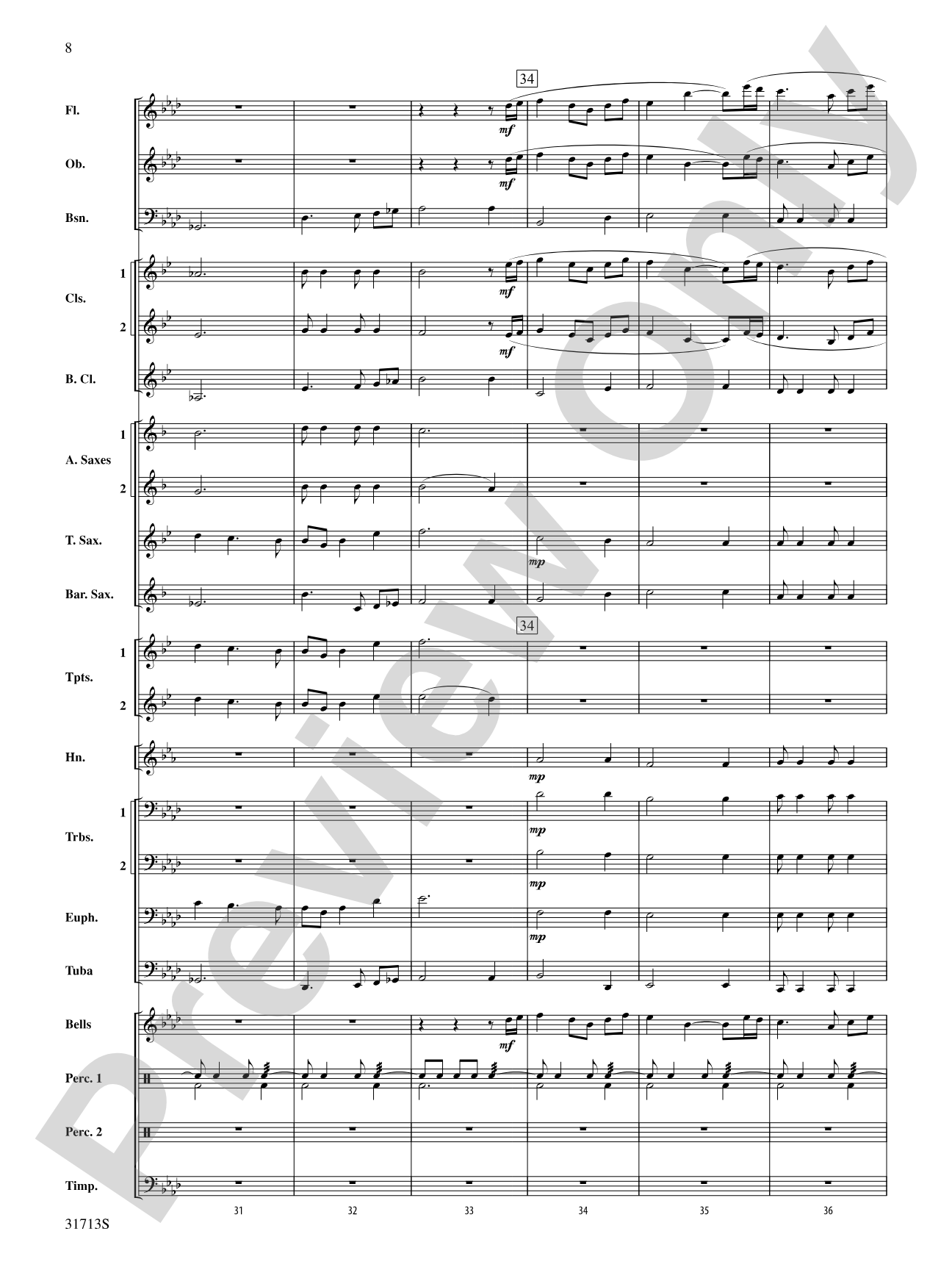 A Jamestown Trilogy: Concert Band Conductor Score & Parts
