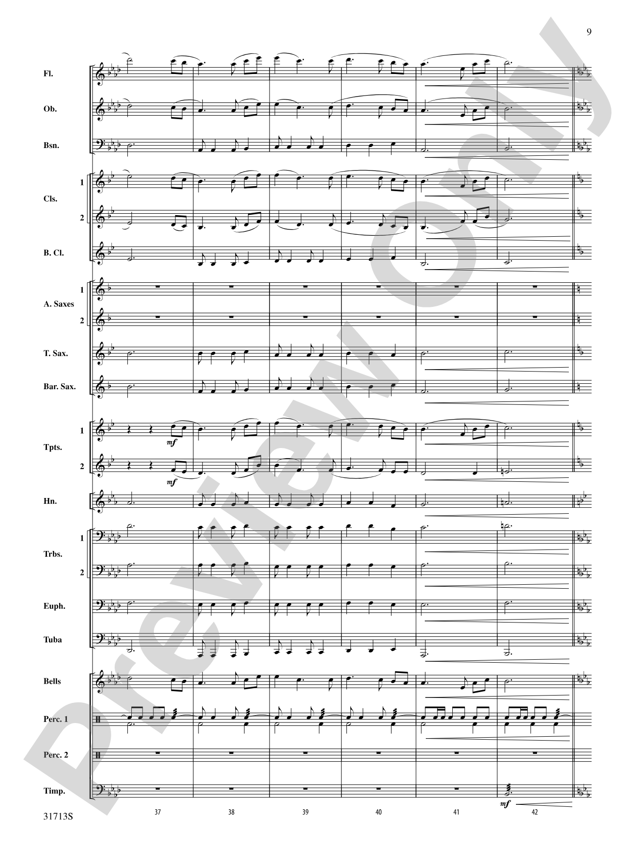 A Jamestown Trilogy: Concert Band Conductor Score & Parts