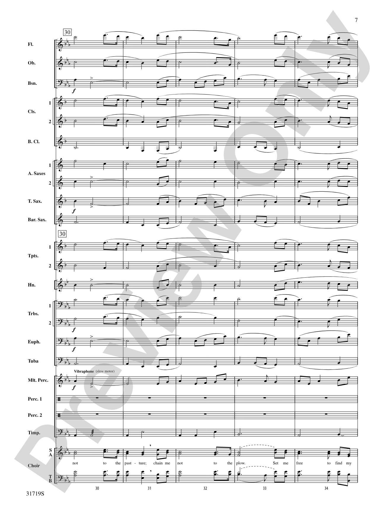 Homeward Bound: Concert Band Conductor Score & Parts