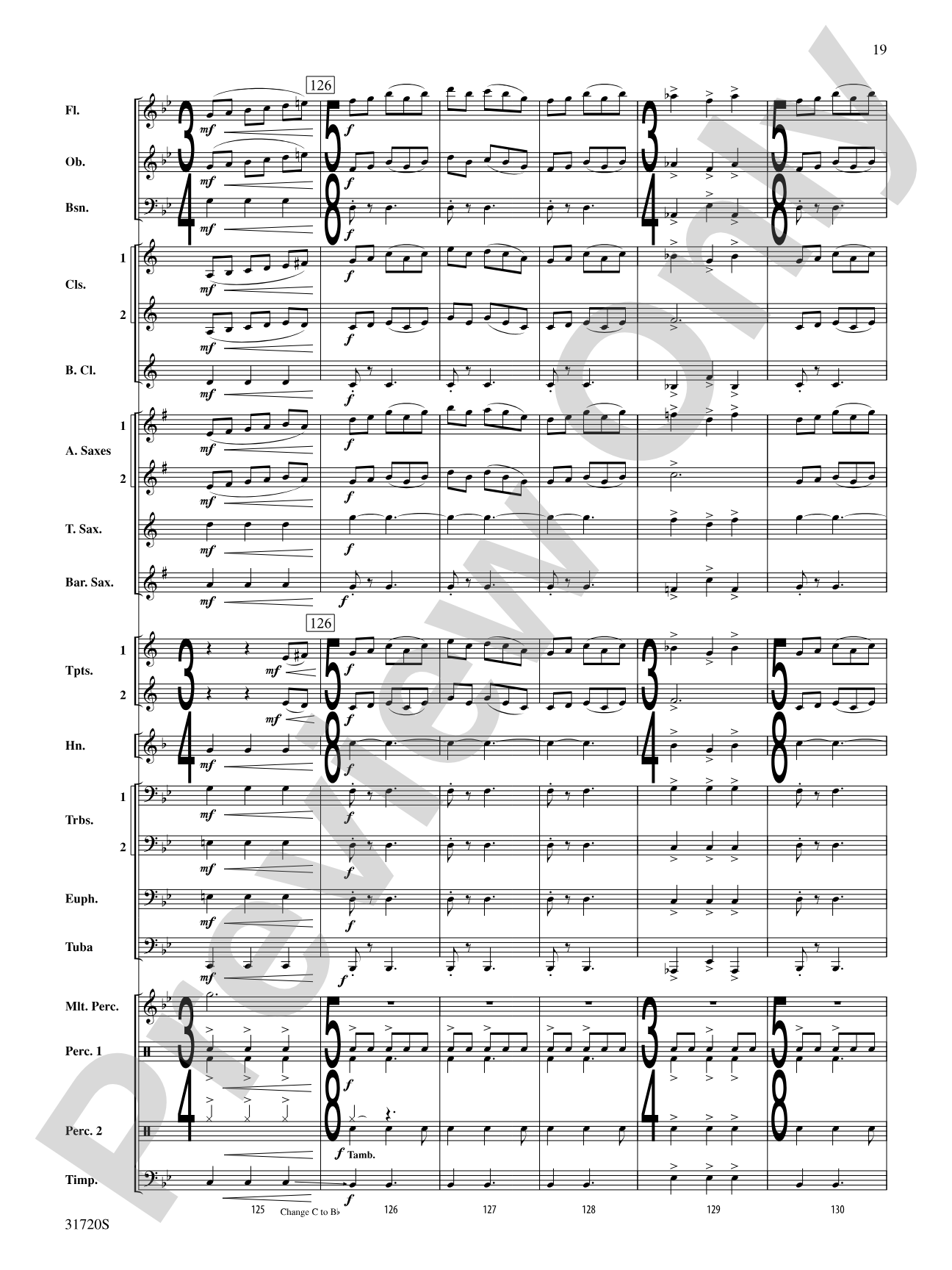 Pony Express: Concert Band Conductor Score & Parts