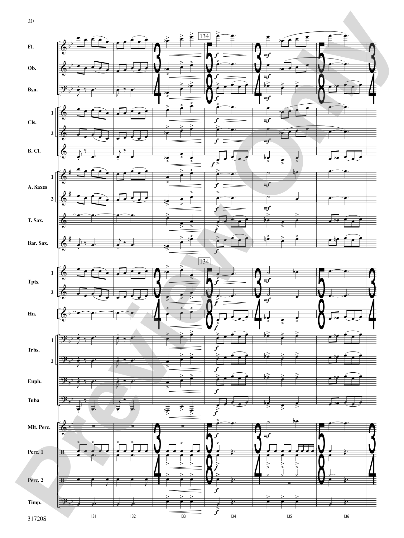 Pony Express: Concert Band Conductor Score & Parts