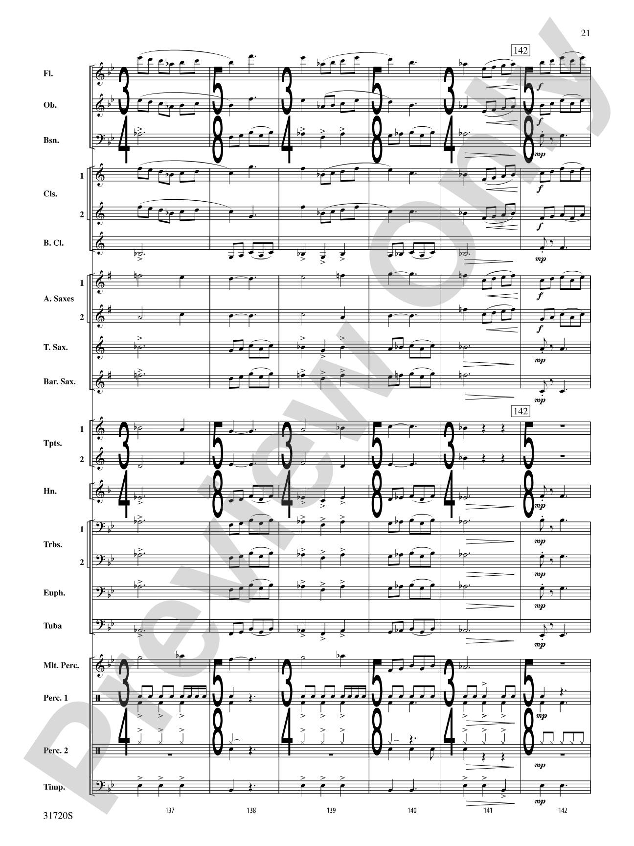 Pony Express: Concert Band Conductor Score & Parts