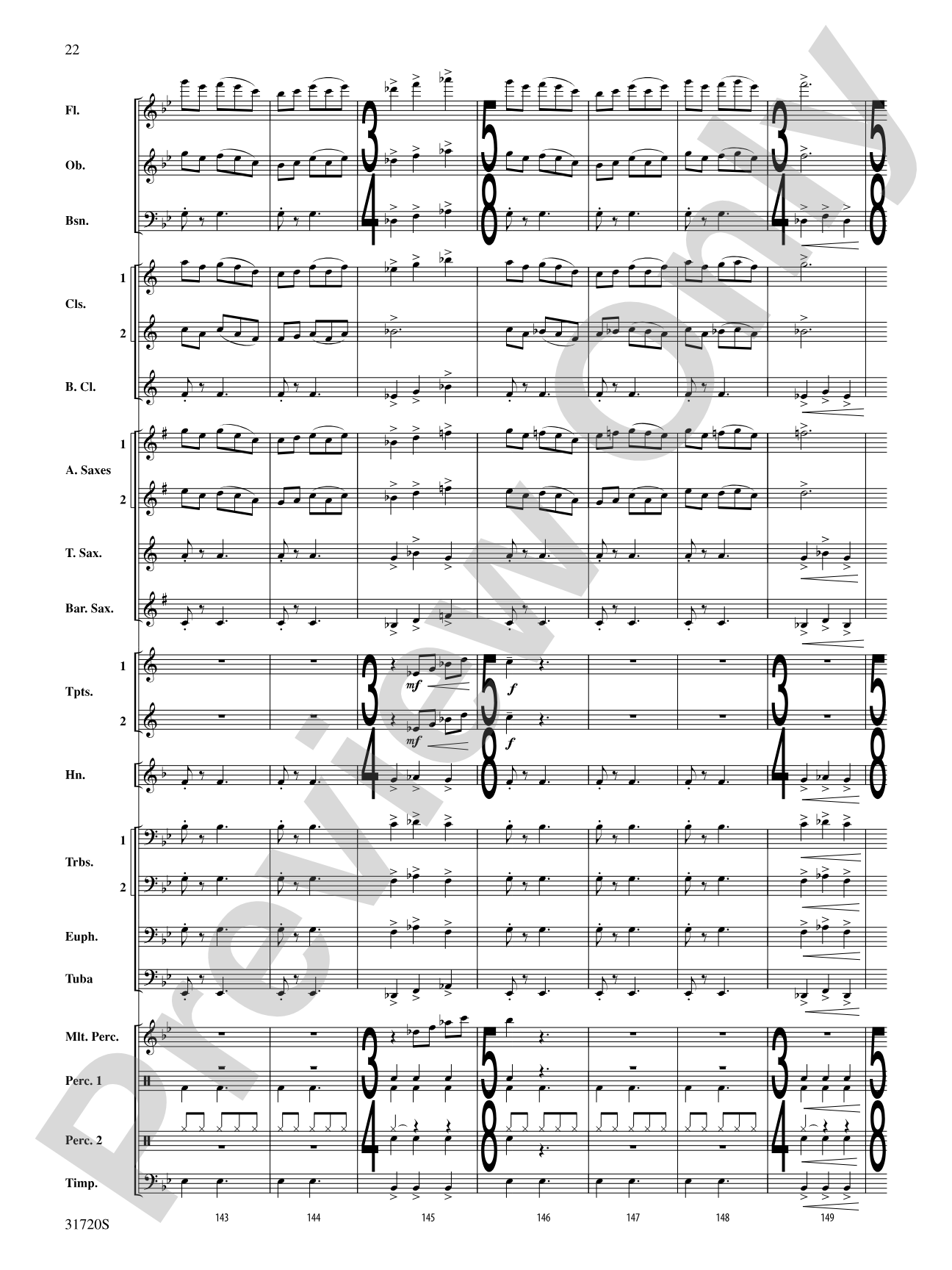 Pony Express: Concert Band Conductor Score & Parts