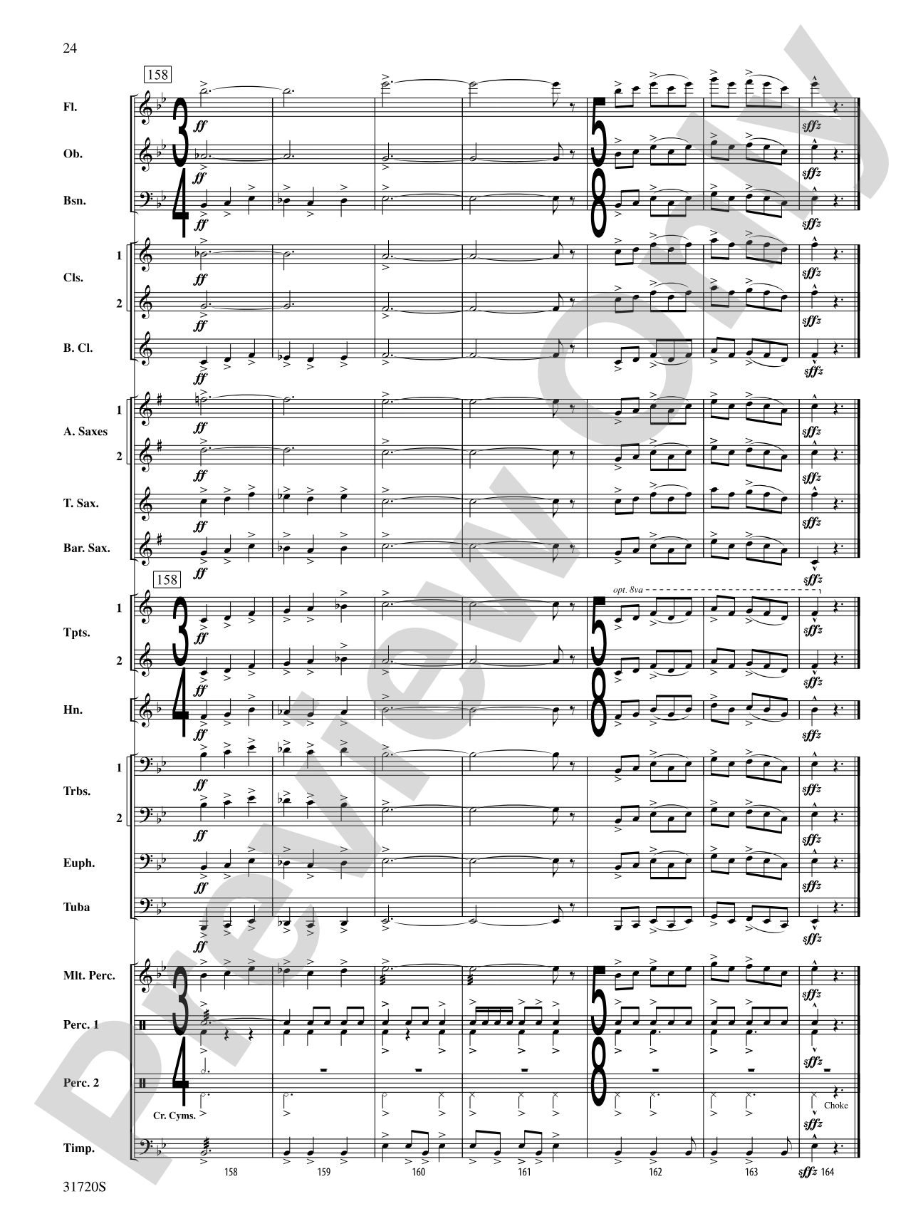 Pony Express: Concert Band Conductor Score & Parts