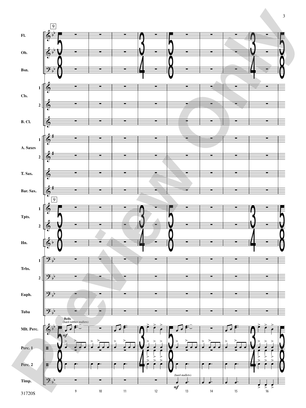 Pony Express: Concert Band Conductor Score & Parts