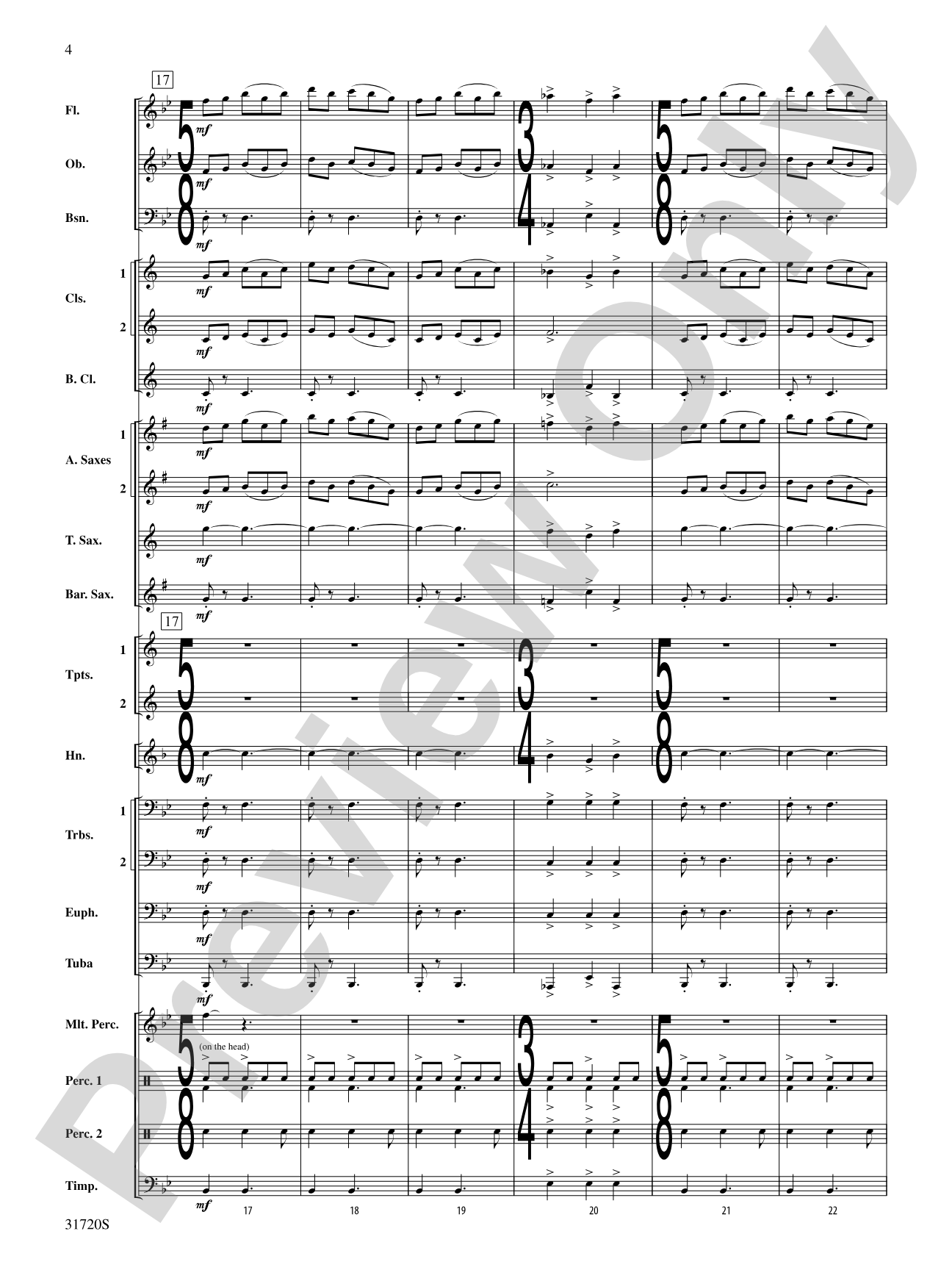 Pony Express: Concert Band Conductor Score & Parts