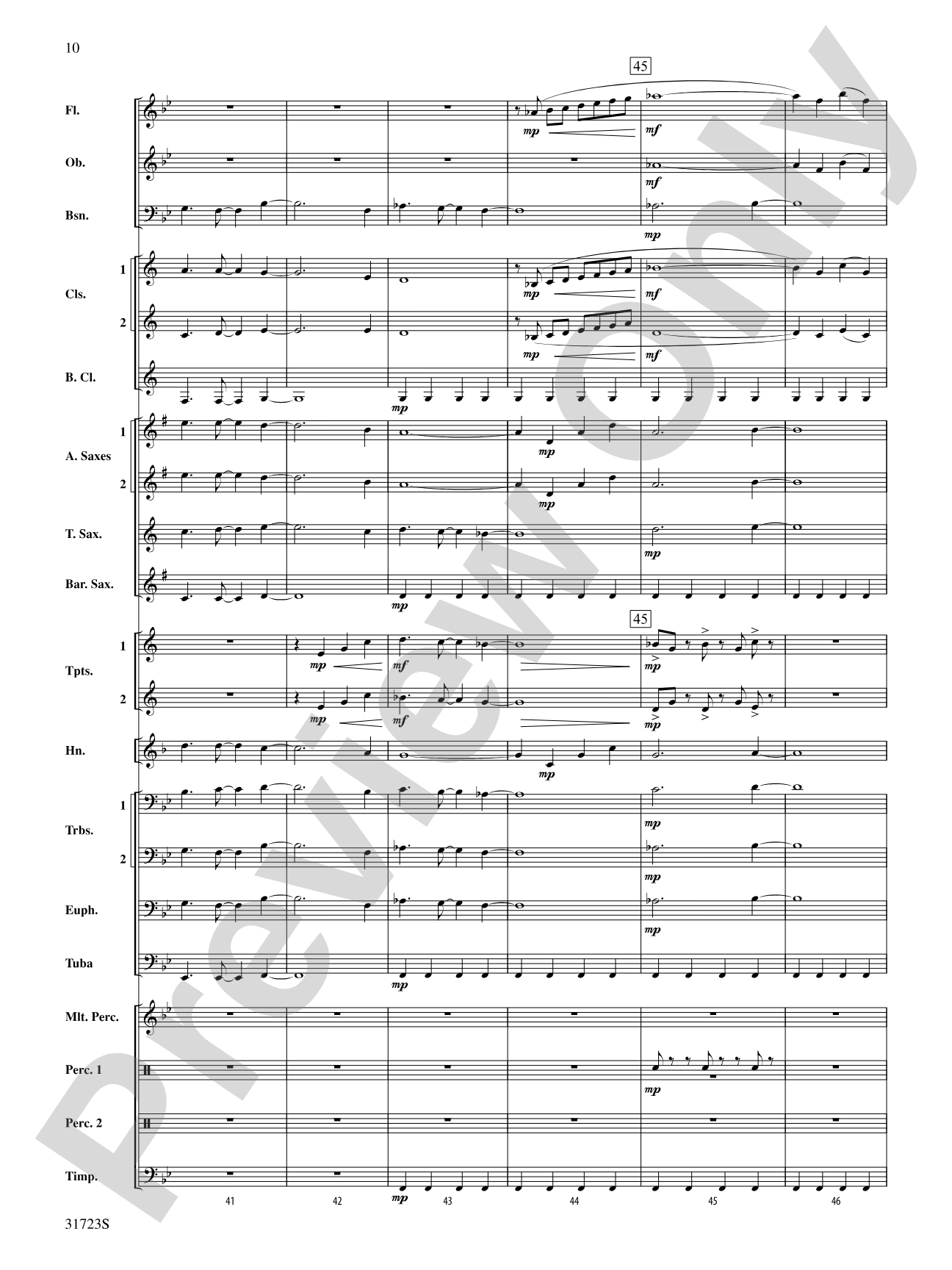 Western Horizons: Concert Band Conductor Score & Parts