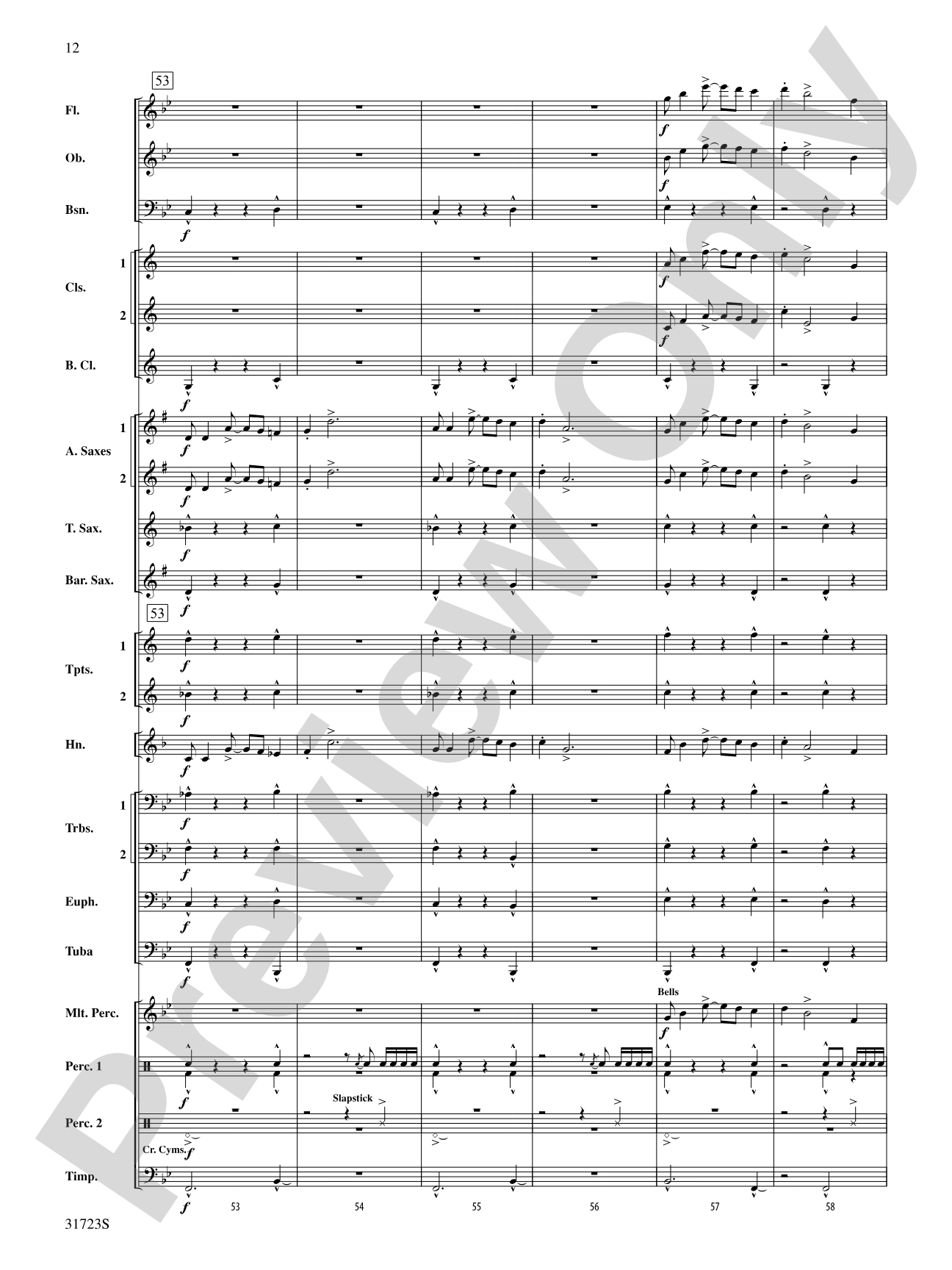 Western Horizons: Concert Band Conductor Score & Parts