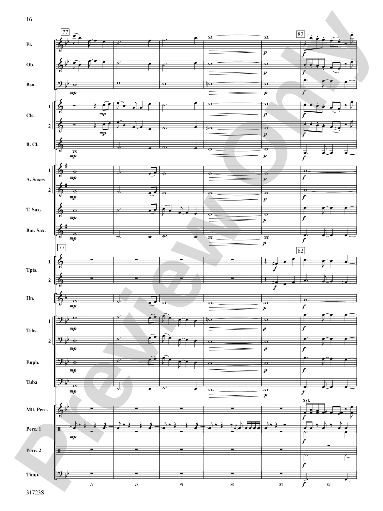 Western Horizons: Concert Band Conductor Score & Parts