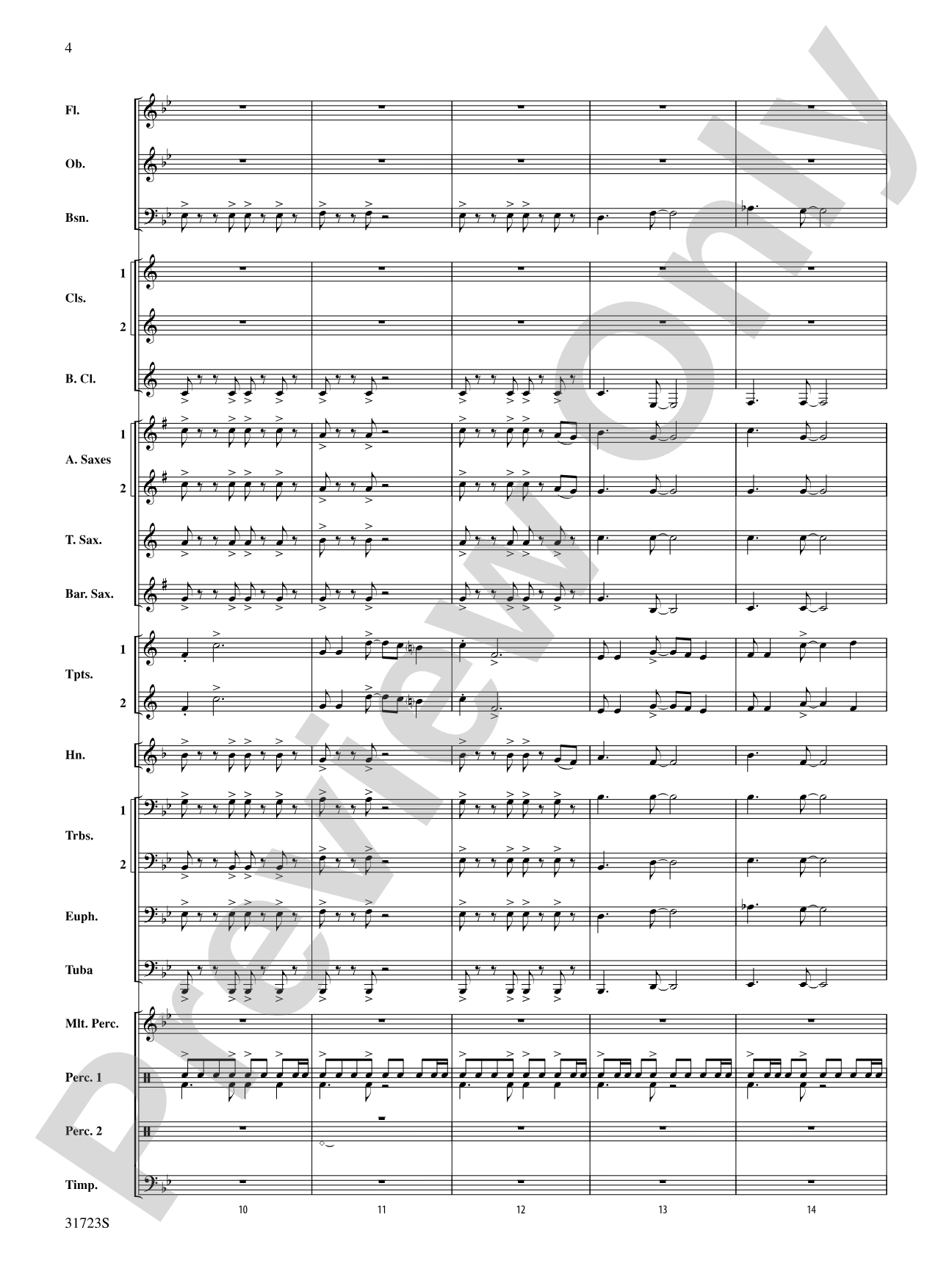 Western Horizons: Concert Band Conductor Score & Parts