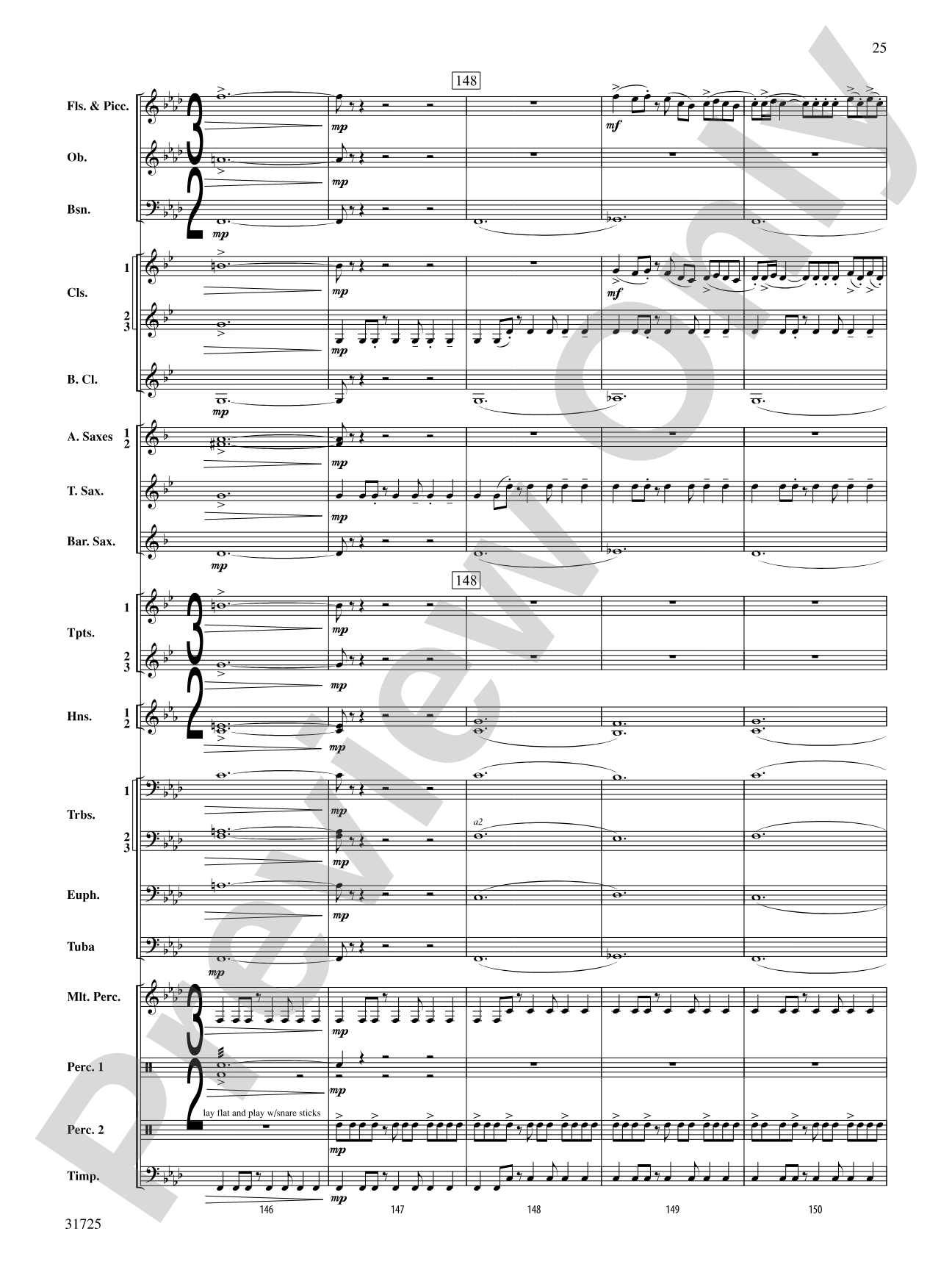 Iberian Escapades: Concert Band Conductor Score & Parts
