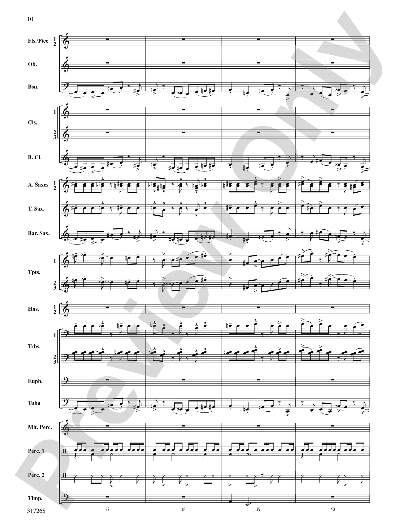 Velocity: Concert Band Conductor Score & Parts
