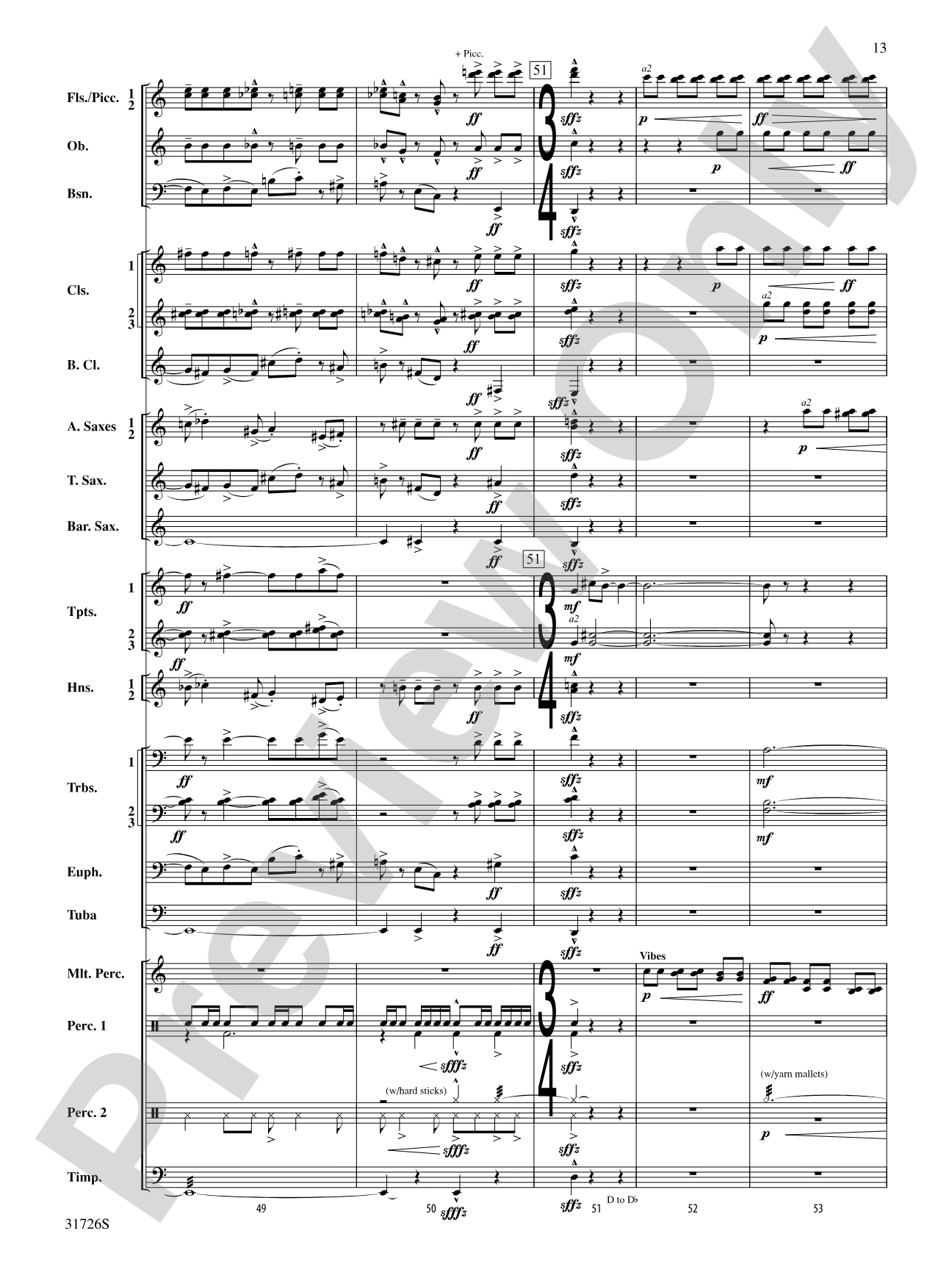 Velocity: Concert Band Conductor Score & Parts