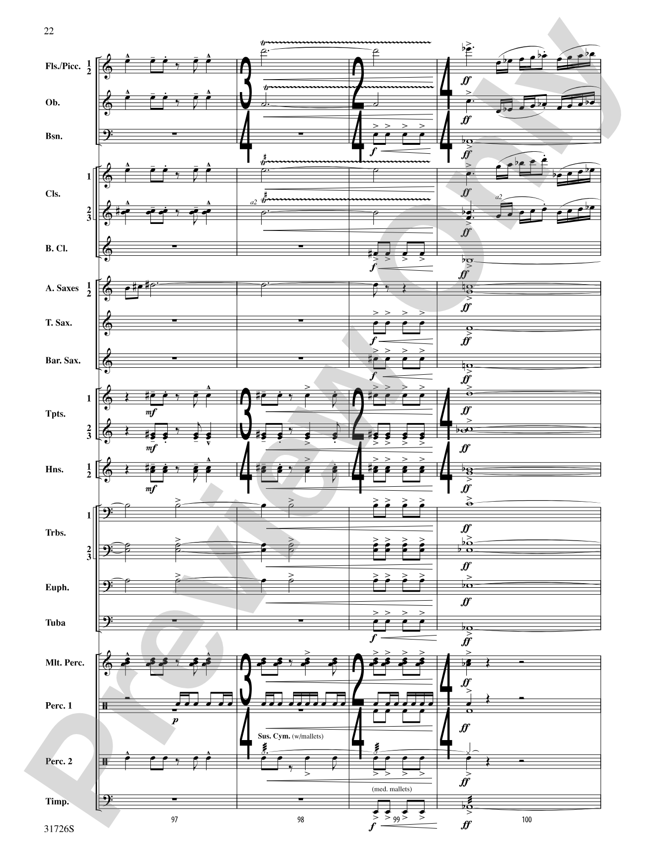 Velocity: Concert Band Conductor Score & Parts