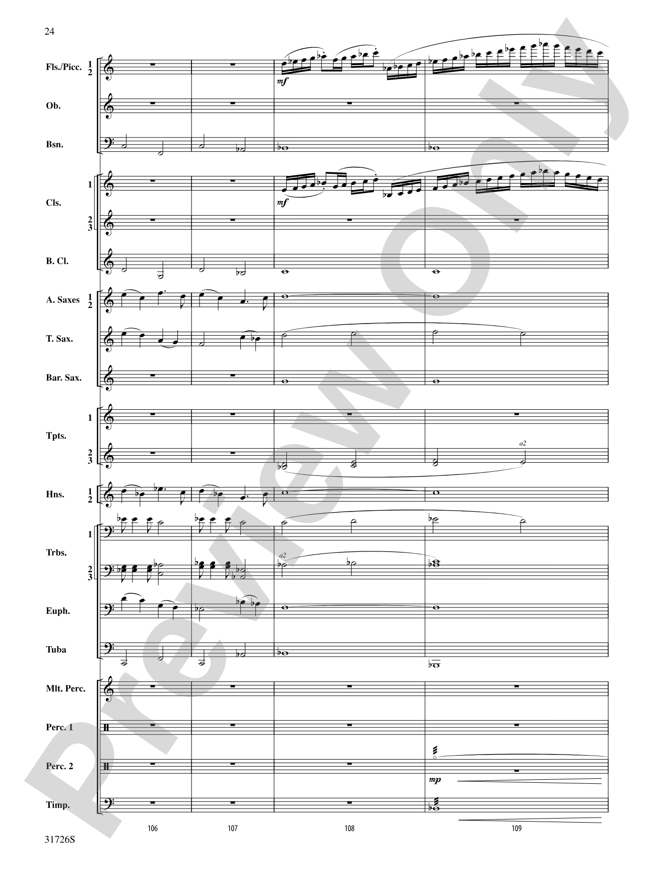 Velocity: Concert Band Conductor Score & Parts