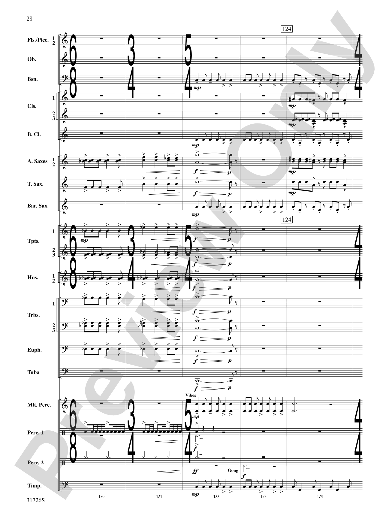 Velocity: Concert Band Conductor Score & Parts