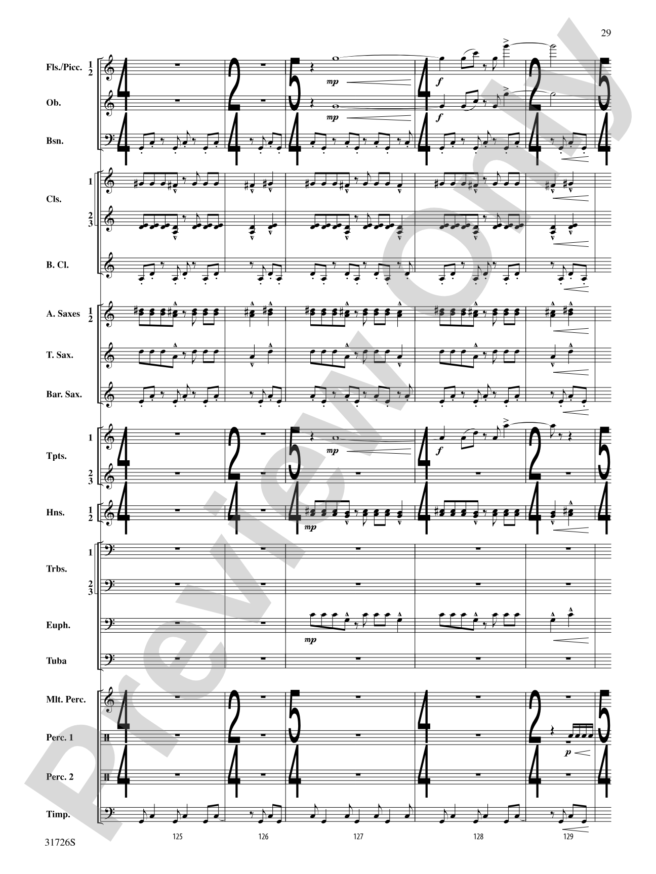 Velocity: Concert Band Conductor Score & Parts