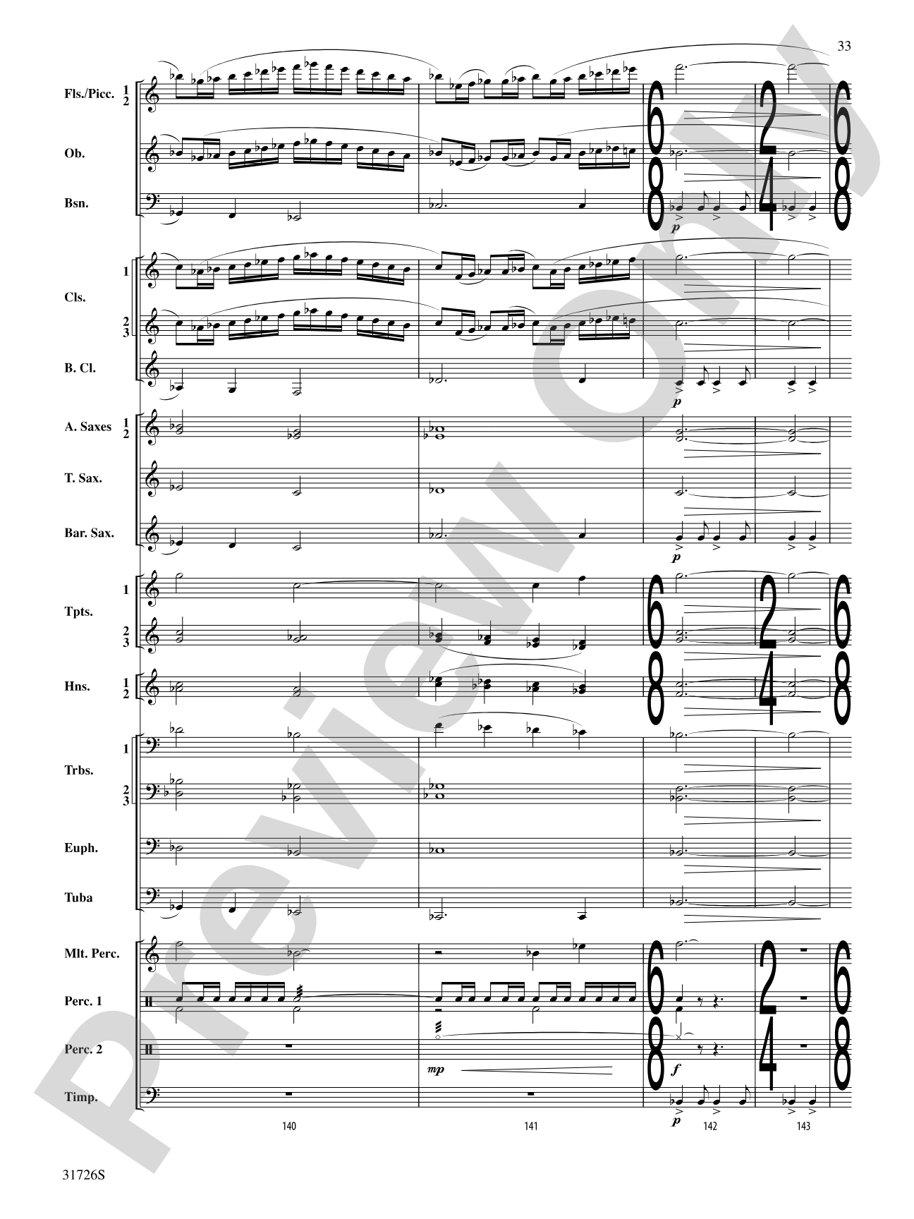 Velocity: Concert Band Conductor Score & Parts