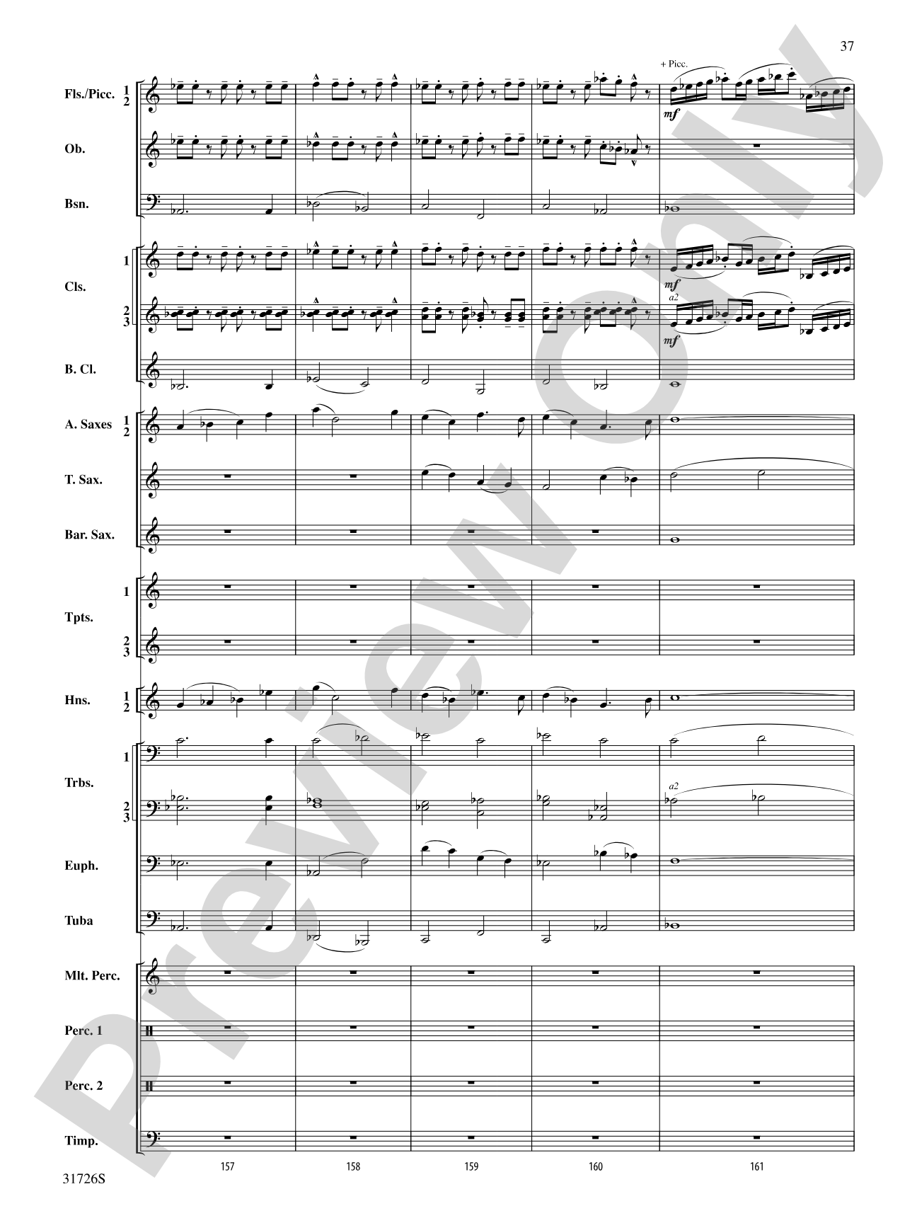 Velocity: Concert Band Conductor Score & Parts
