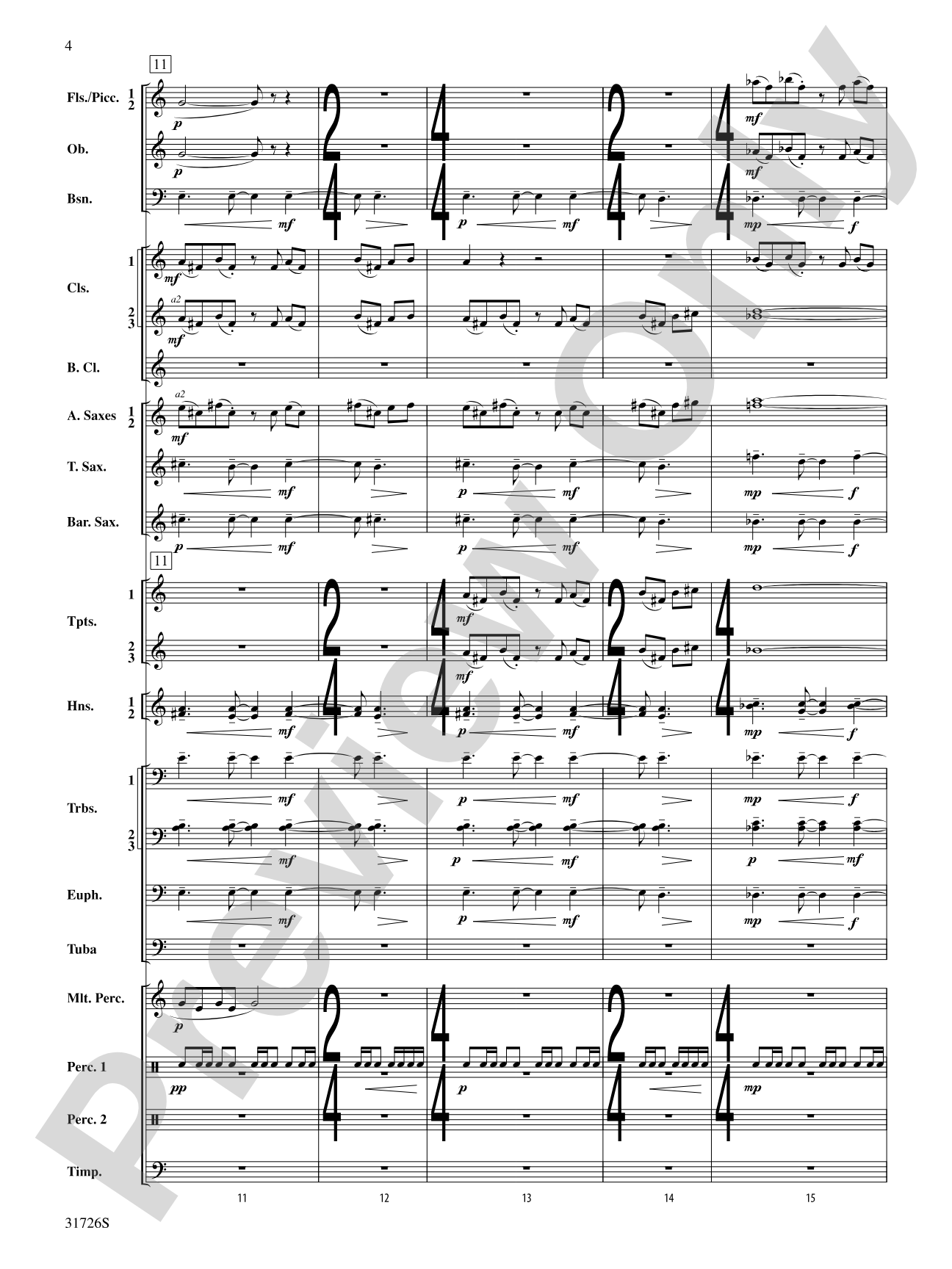 Velocity: Concert Band Conductor Score & Parts
