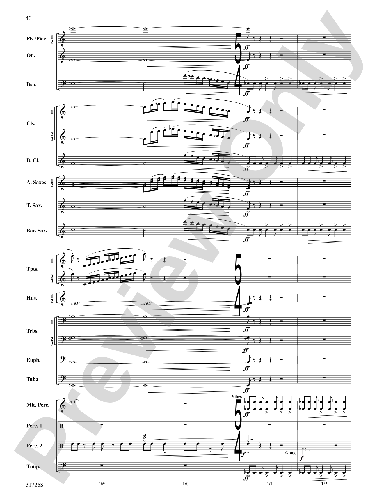 Velocity: Concert Band Conductor Score & Parts