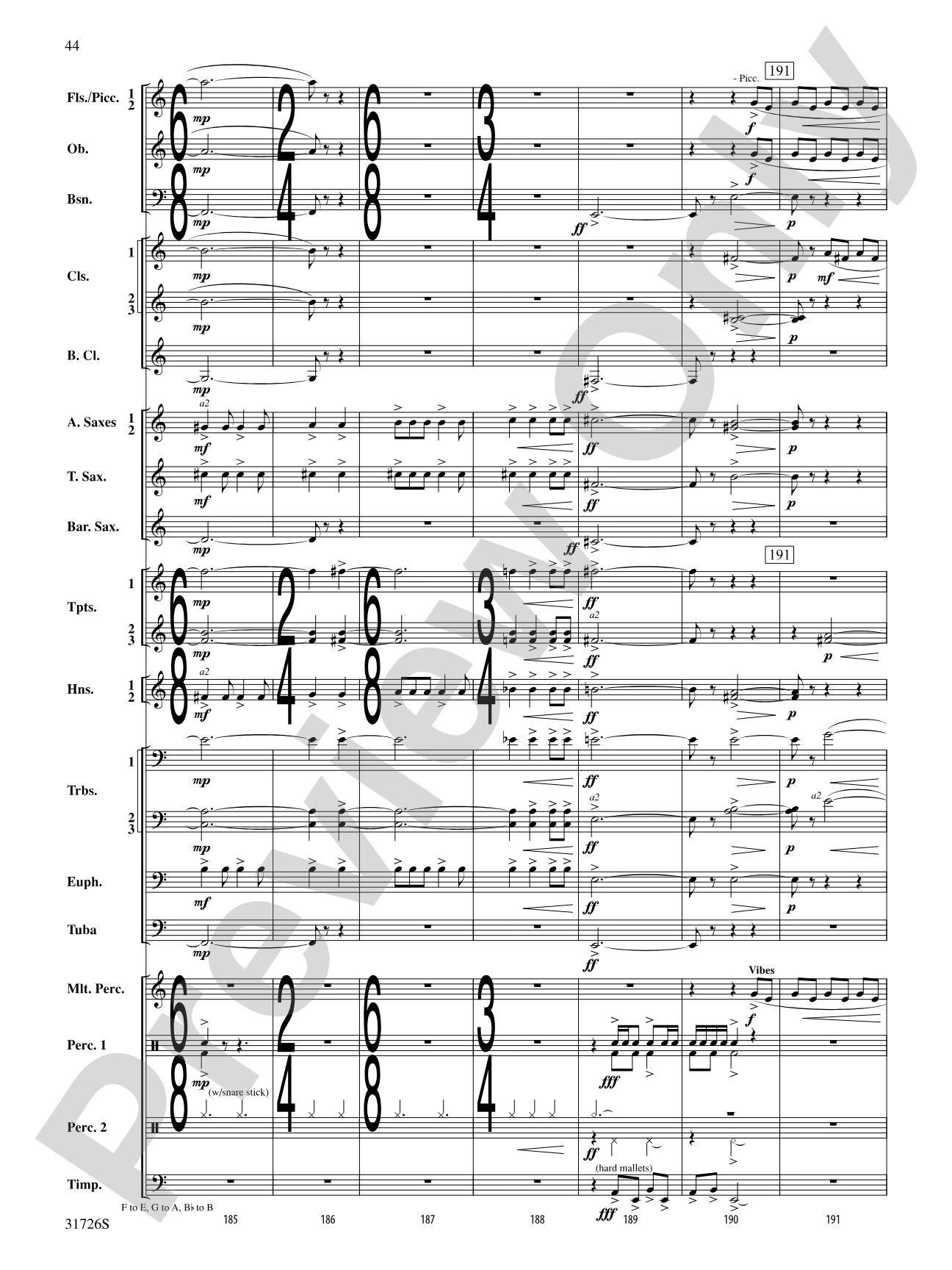 Velocity: Concert Band Conductor Score & Parts