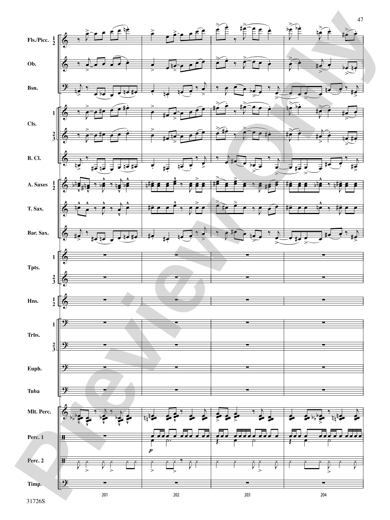 Velocity: Concert Band Conductor Score & Parts