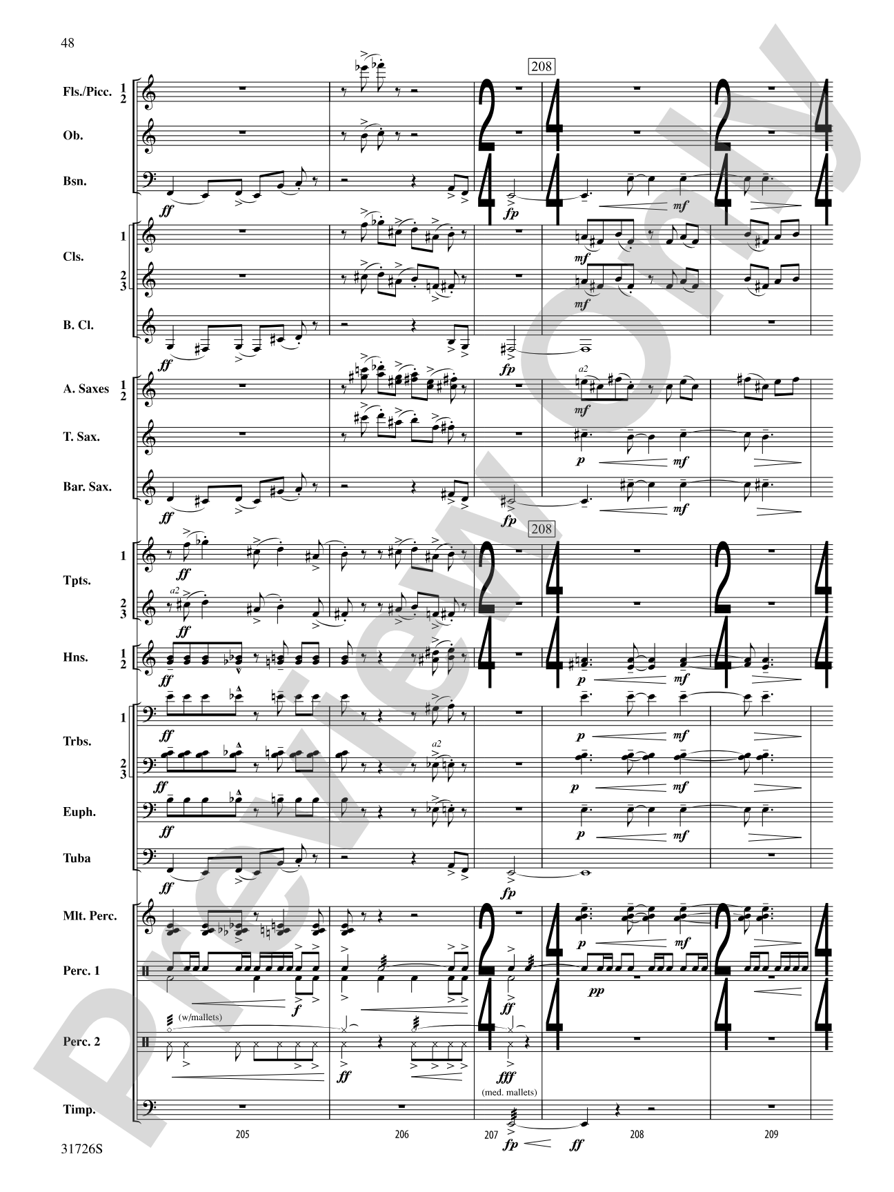 Velocity: Concert Band Conductor Score & Parts