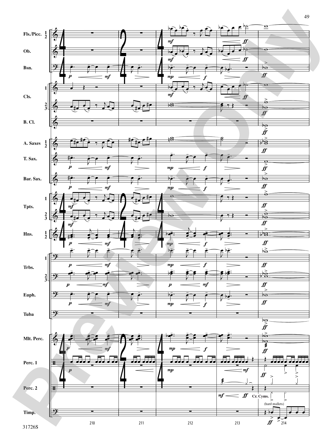 Velocity: Concert Band Conductor Score & Parts