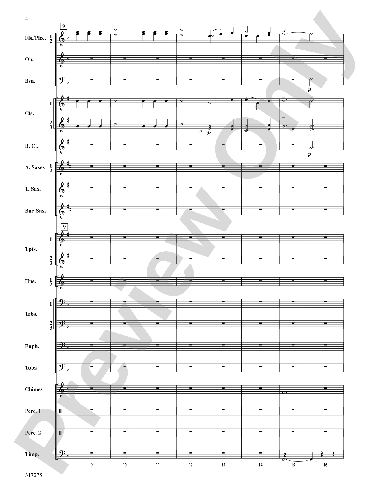 Magic Valley: Concert Band Conductor Score & Parts