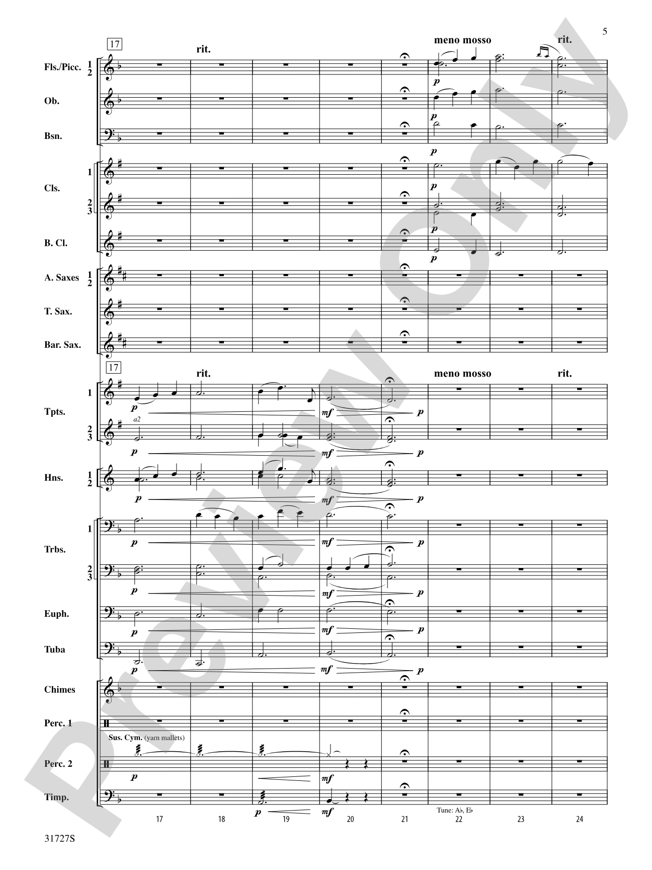 Magic Valley: Concert Band Conductor Score & Parts