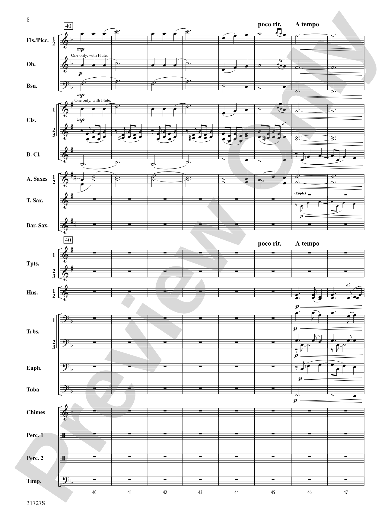 Magic Valley: Concert Band Conductor Score & Parts