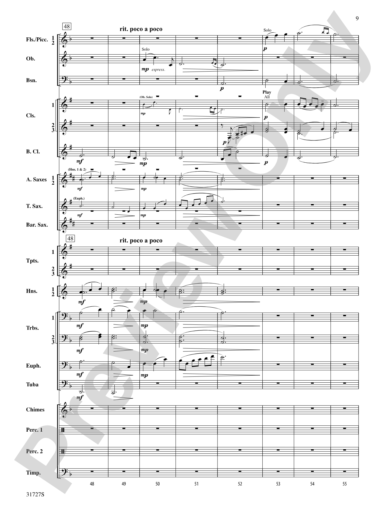 Magic Valley: Concert Band Conductor Score & Parts