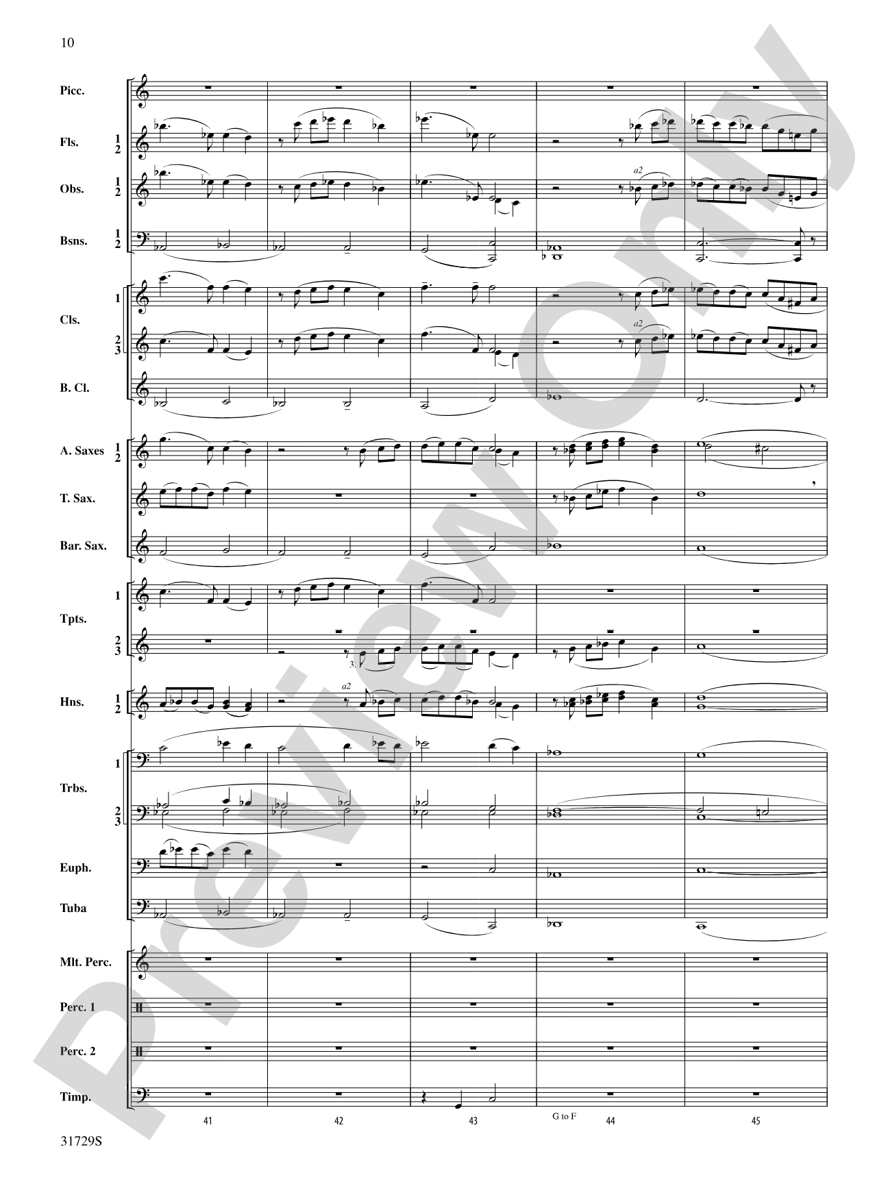 Beyond the Horizon: Concert Band Conductor Score & Parts