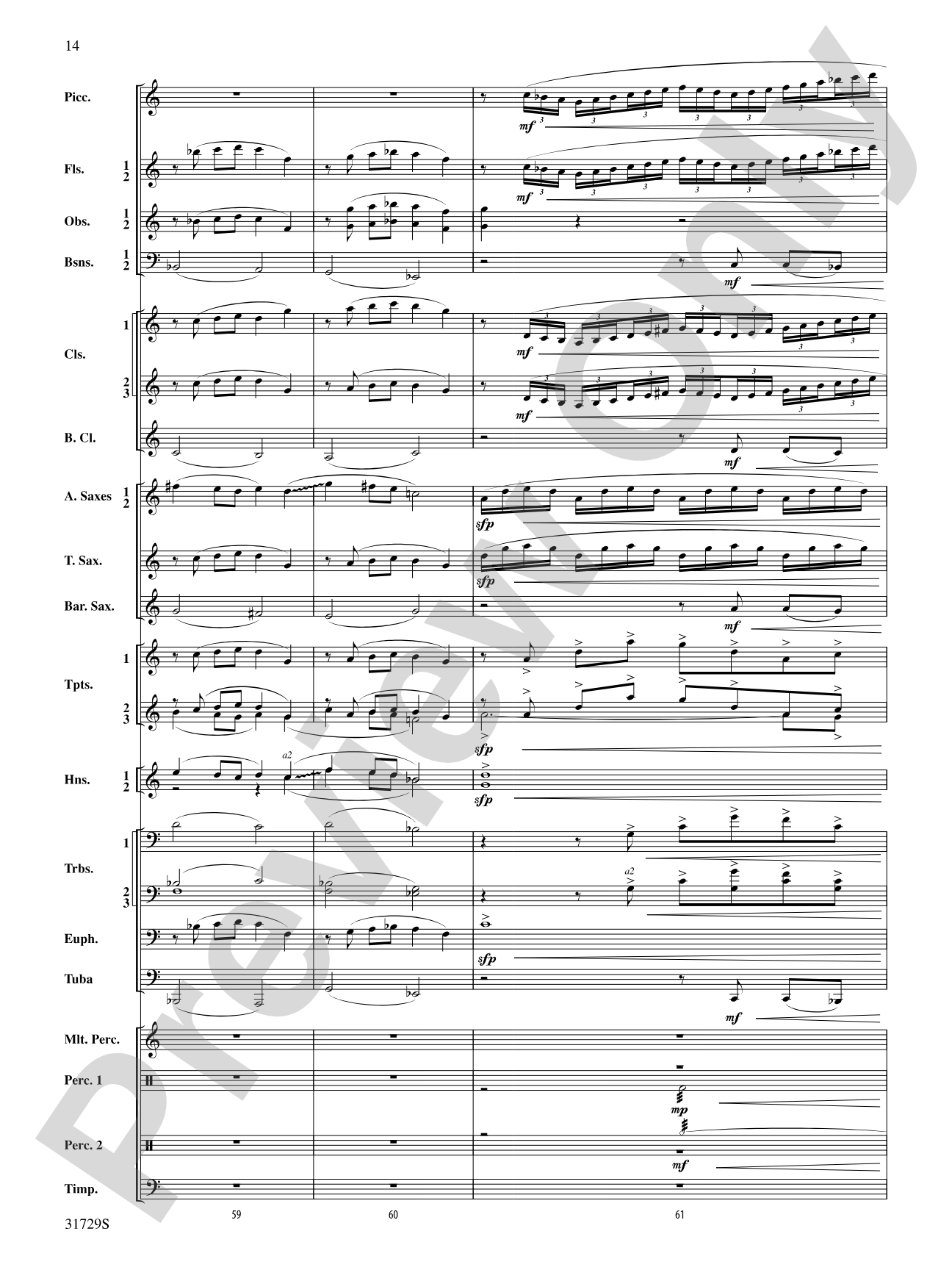 Beyond the Horizon: Concert Band Conductor Score & Parts