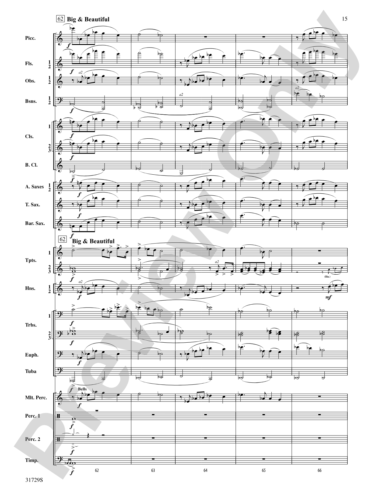 Beyond the Horizon: Concert Band Conductor Score & Parts